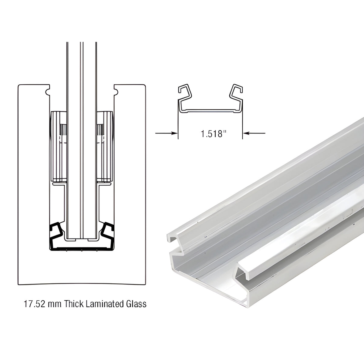 CRL TAPER-LOC® XA 10" Setting Base for L68S Laminated