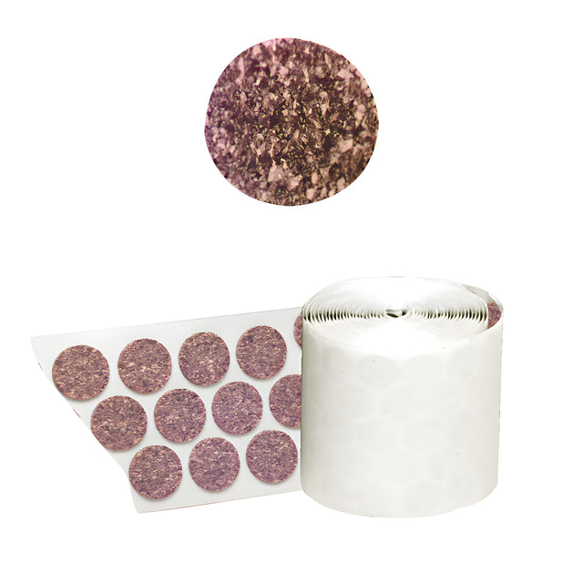 CRL Tan/Black Cork and Neoprene Composition Desk Buttons