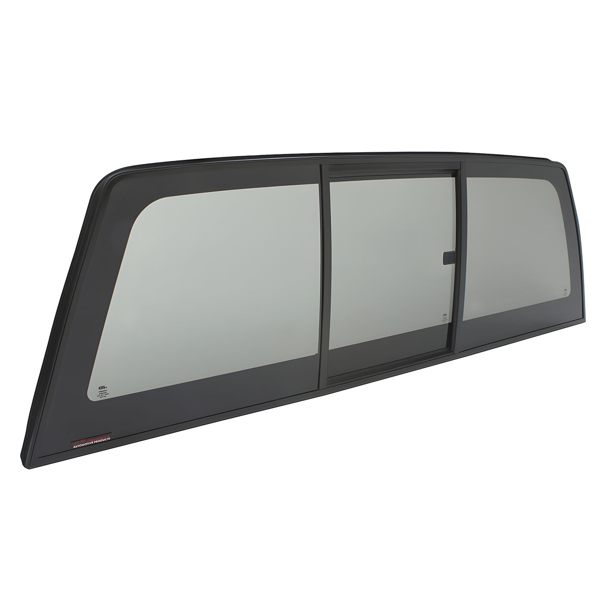 CRL Tri-Vent Three Panel Manual Rear Slider for 2017 Ford Super-Duty F250/F350/F450/F550