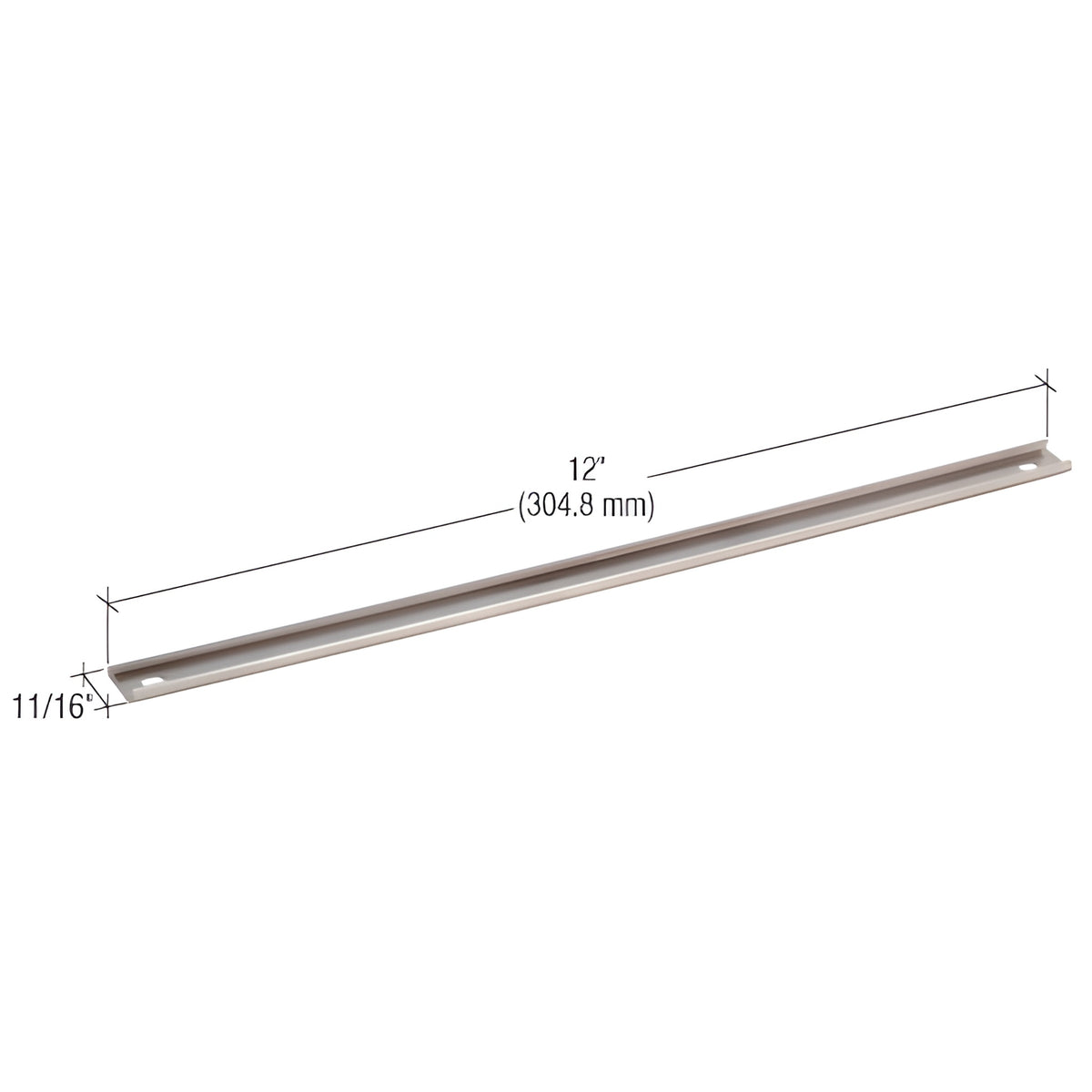 CRL Truth® 12-7/8" Pivot Shoe Operator Track