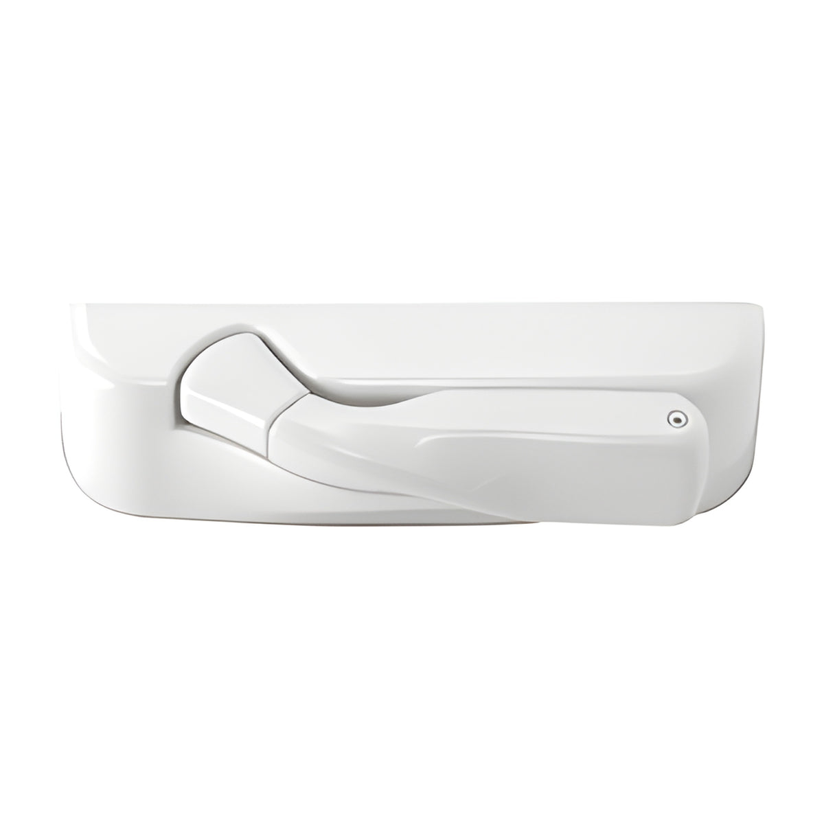 CRL Truth® Encore Brite White, Right Hand Folding Handle and Cover
