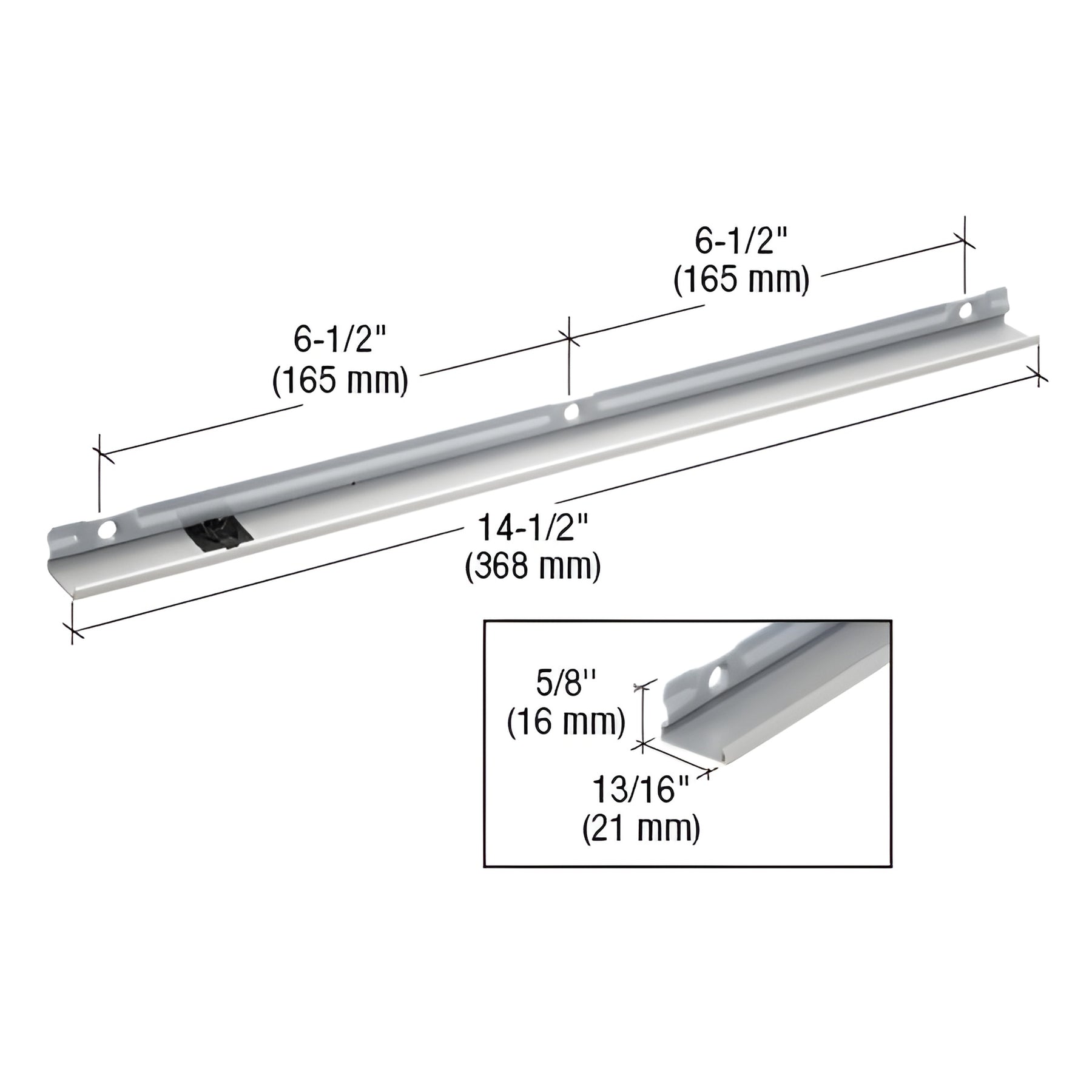 CRL Truth® Steel Maxim and Encore Operator Track
