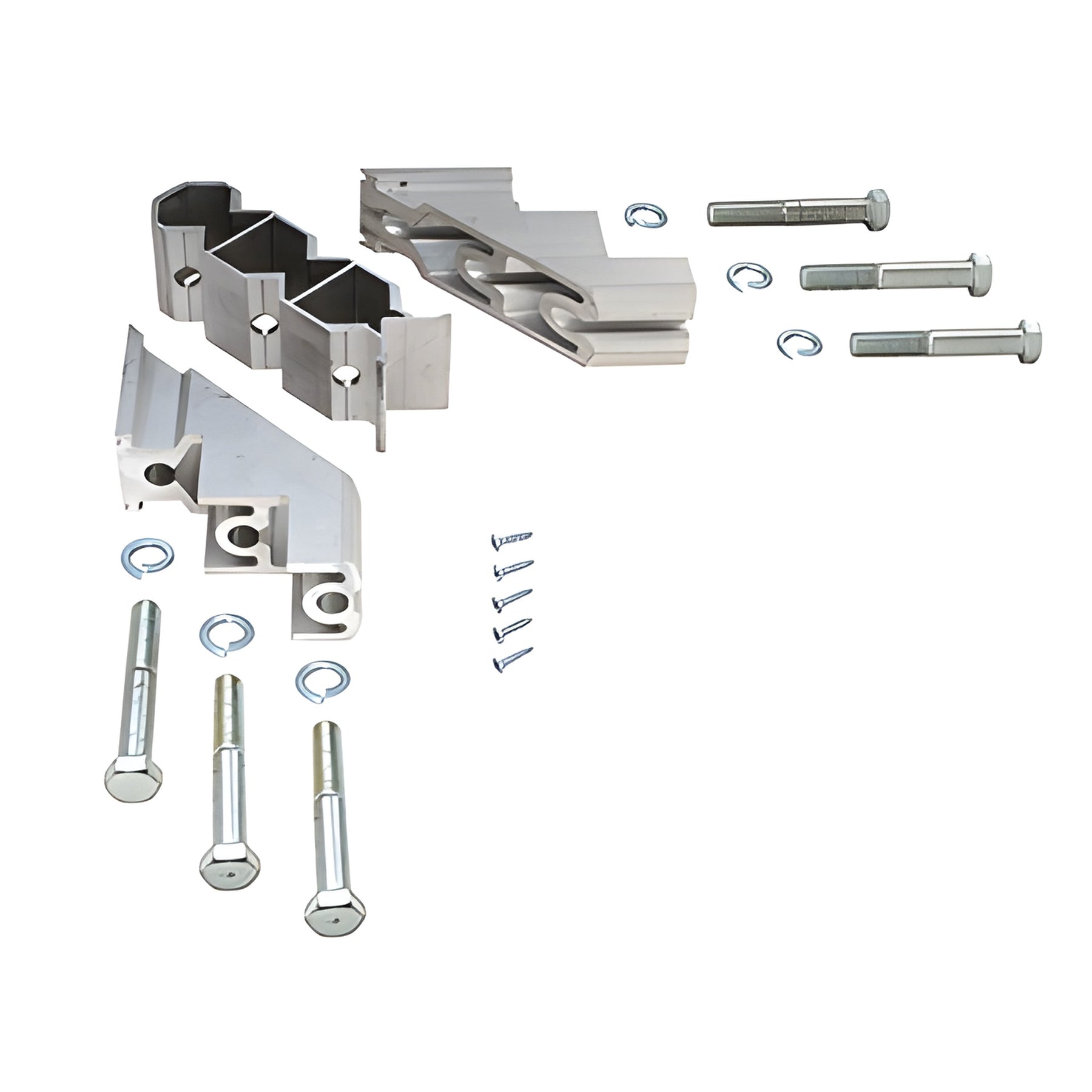 CRL-U.S. Aluminum 10.8 PSI Shear Block and Bolt Package for Corner Mullions- 6/Pk