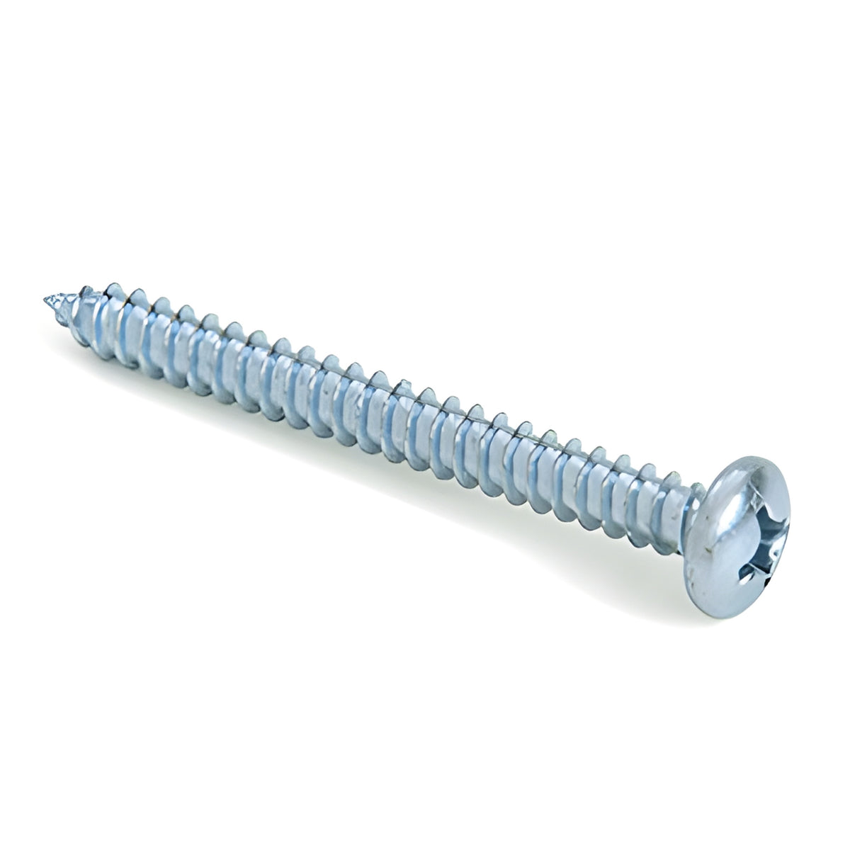 CRL-U.S. Aluminum #12 x 2" Phillips Pan Head Sheet Metal Screw - 100/Pk