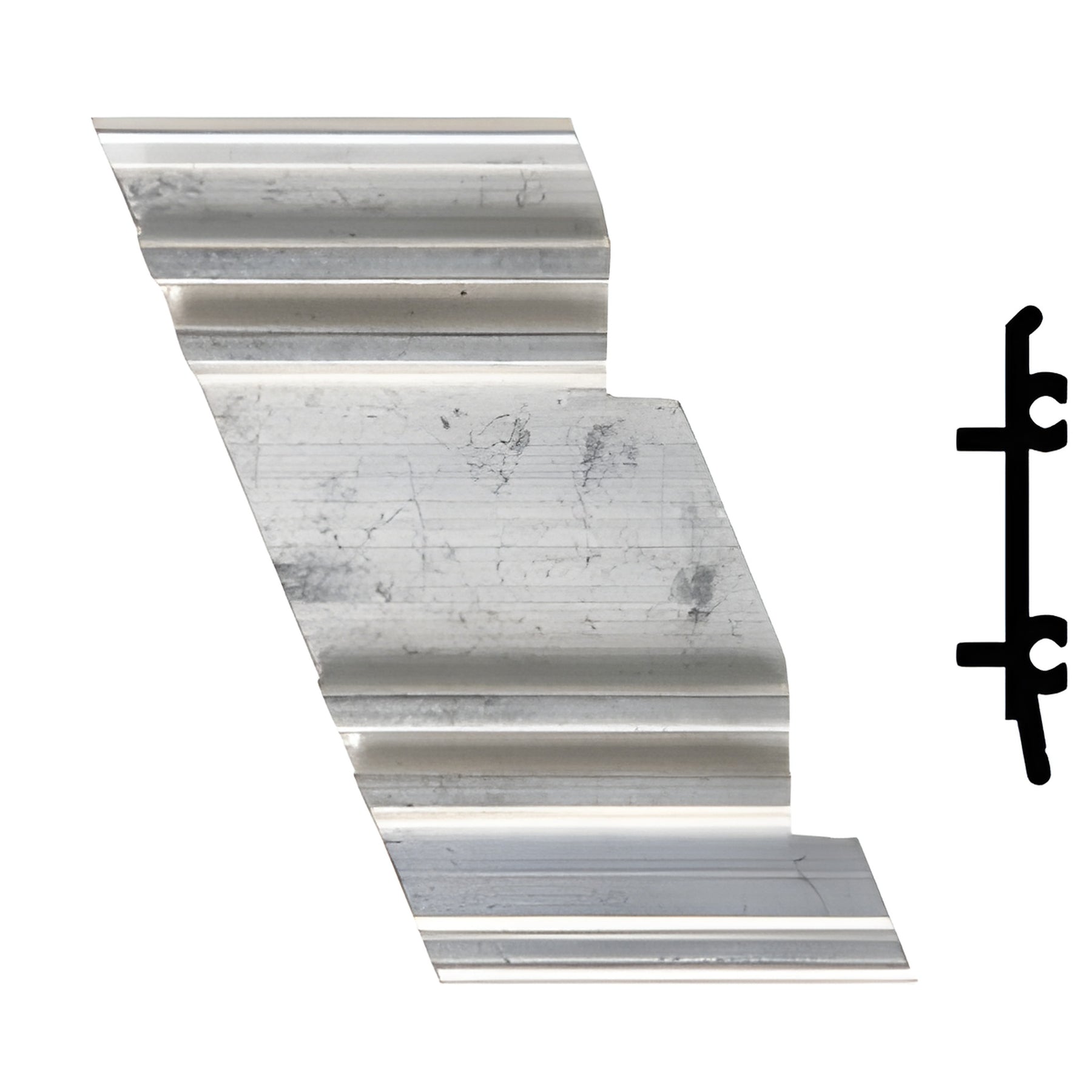 CRL-U.S. Aluminum 135º Left Hand Inside Corner Anchor Clip - 4/Pk