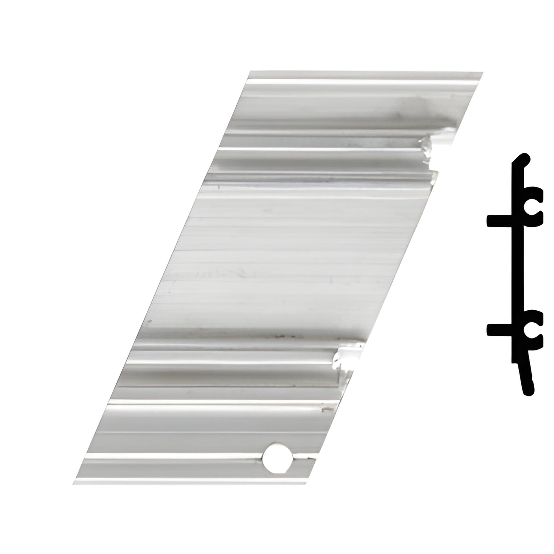 CRL-U.S. Aluminum 135º Left Hand Outside Corner Anchor Clip- 4/Pk