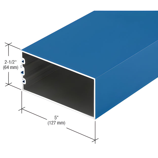 CRL-U.S. Aluminum 5" Structural Silicone Glazed Vertical Mullion, Custom Paint - 24'-2"