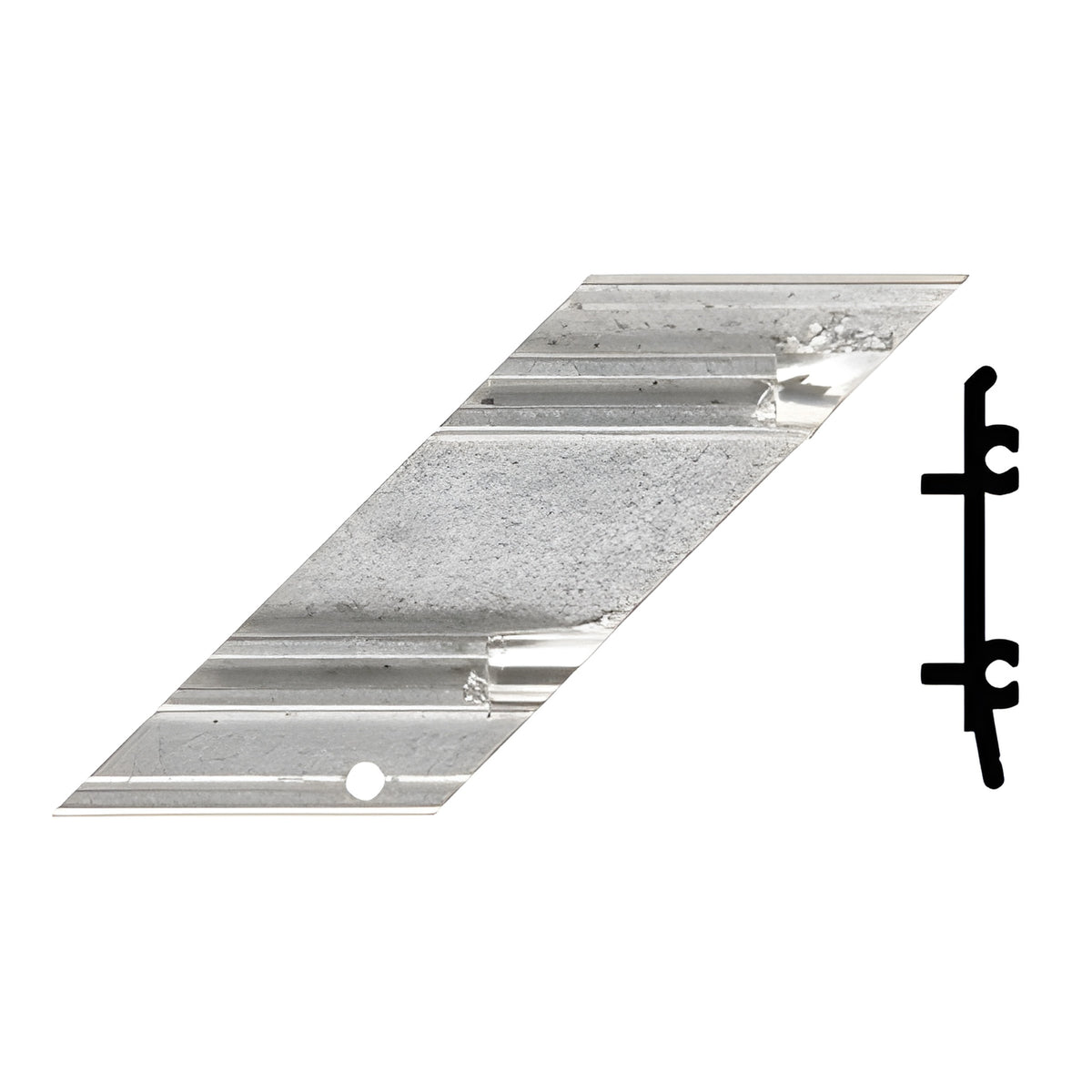 CRL-U.S. Aluminum 90º Left Hand Outside Corner Anchor Clip- 4/Pk