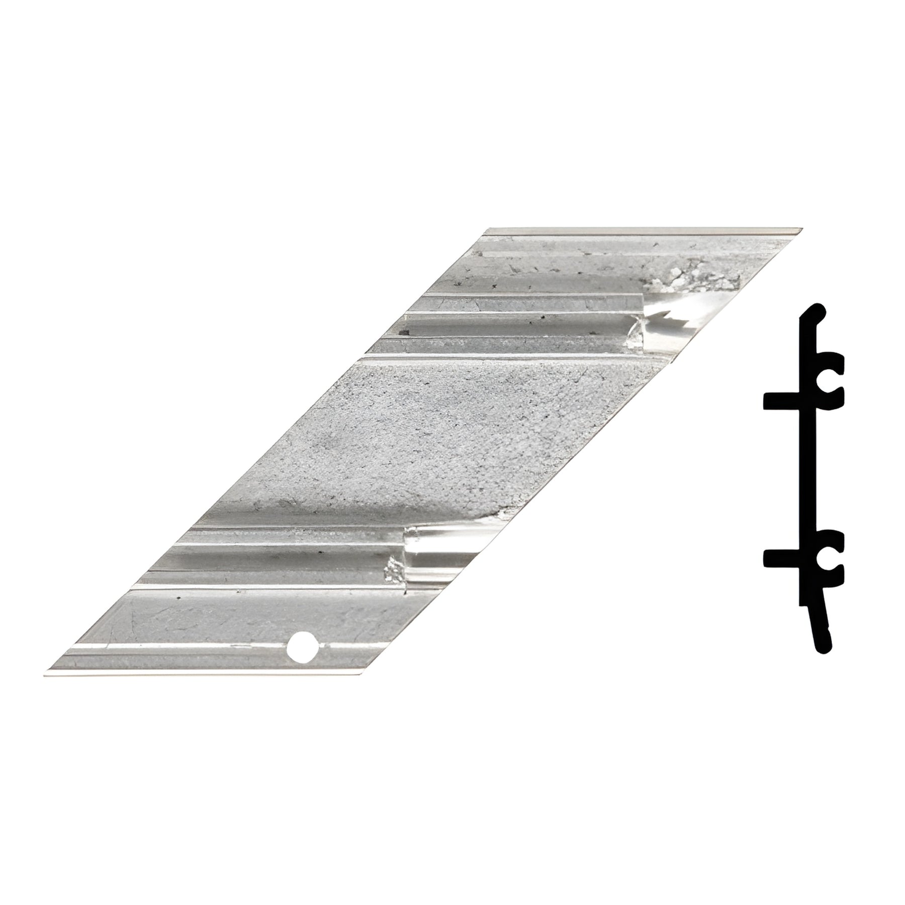 CRL-U.S. Aluminum 90º Left Hand Outside Corner Anchor Clip- 4/Pk