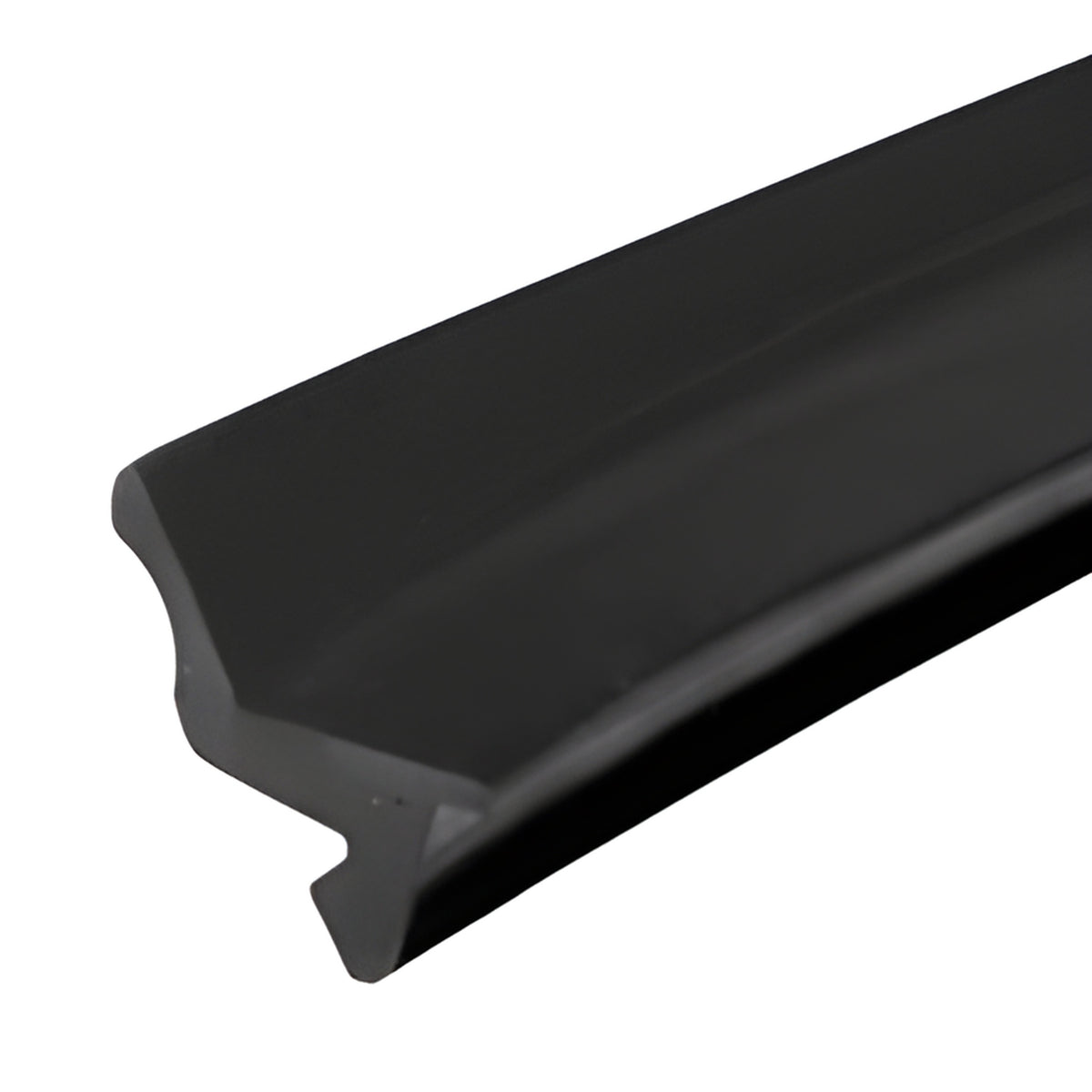 CRL-U.S. Aluminum Black Vinyl Glazing Gasket for 1/2 and 9/16" Glass - 500'