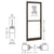 CRL-U.S. Aluminum Bronze Black Anodized 250 Series Narrow Stile (LHR) HLSO Single 3'0 x 7'0 Offset Hung with Pivots for Surf Mount Closer Complete Panic Door for 1" Glass with Standard MS Lock and Bottom Rail