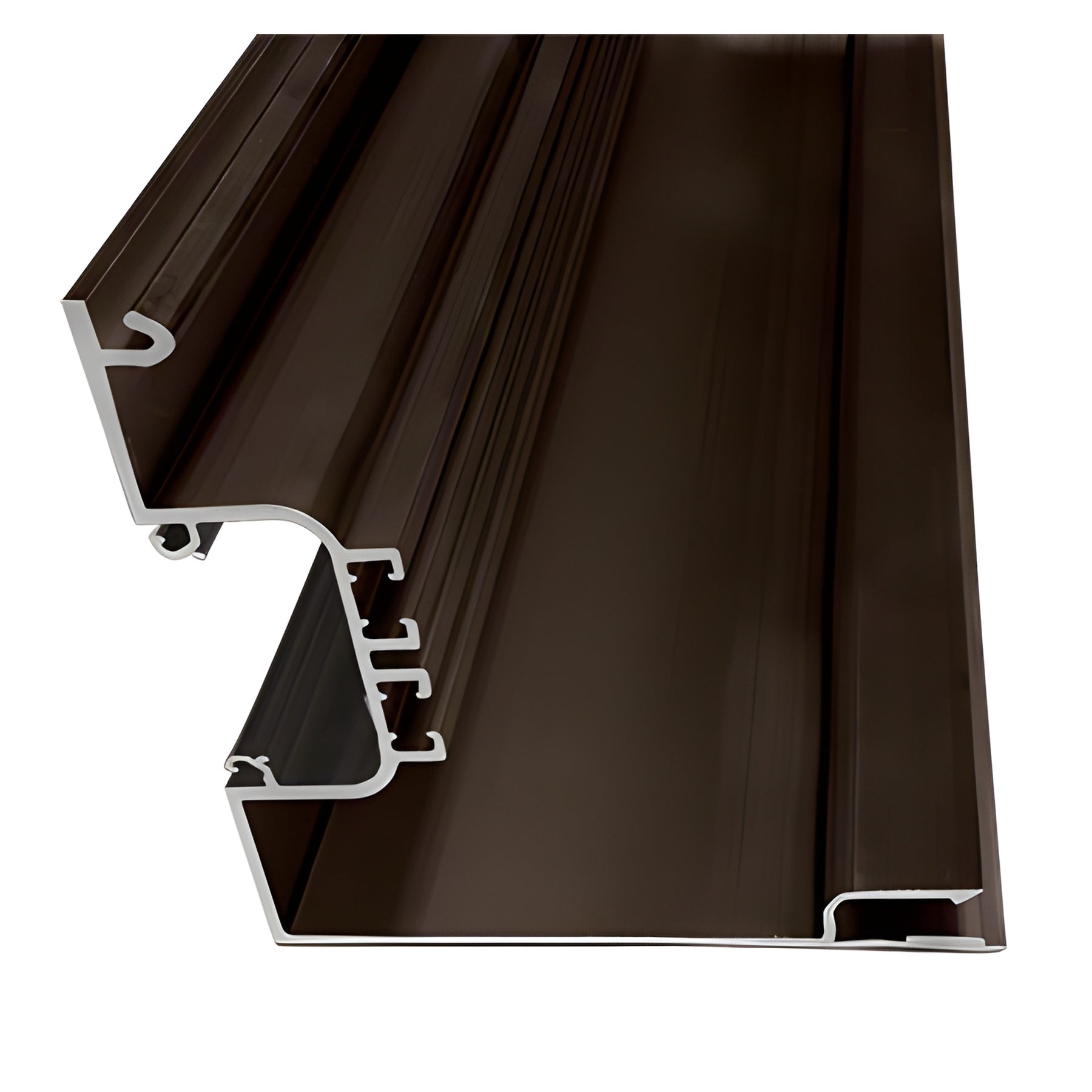 CRL-U.S. Aluminum Bronze Black Anodized 90 Corner, Male Mullion, Dual Thermally Improved - 24'-3"