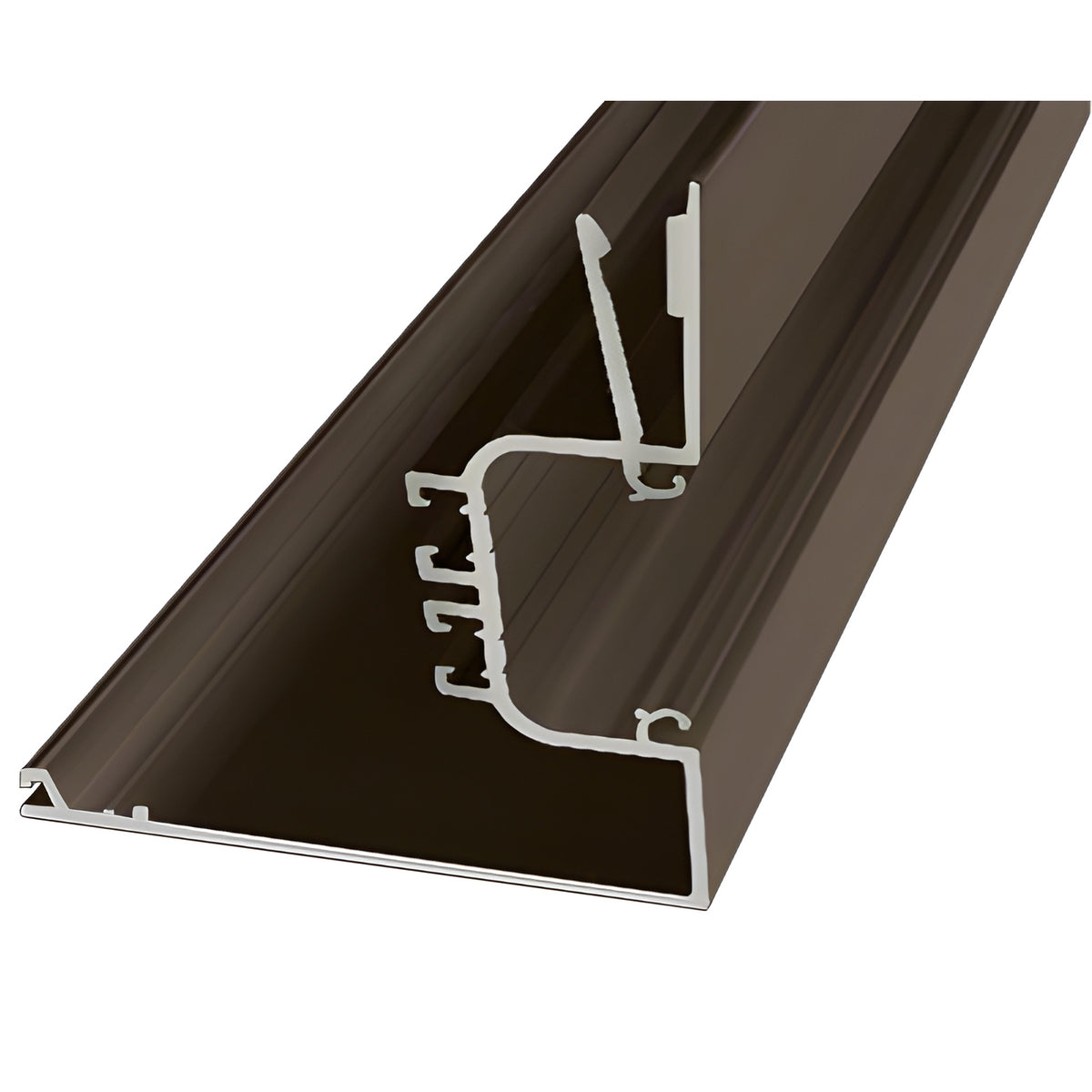 CRL-U.S. Aluminum Bronze Black Anodized 90º Corner, Female Mullion, Dual Thermally Improved - 24'-3"