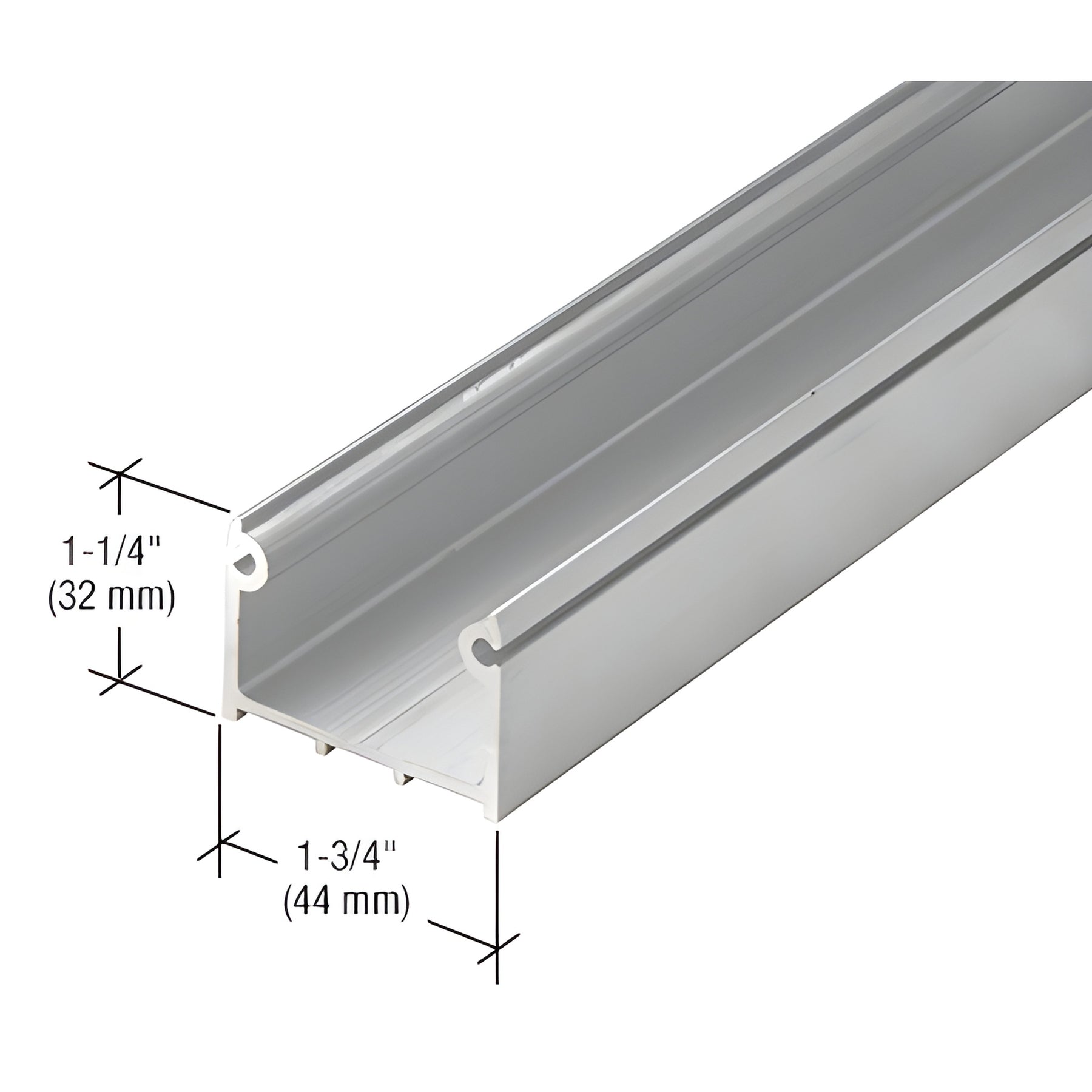 CRL-U.S. Aluminum Bulkhead Sill Shoe for S426, Mill - 21'-2"
