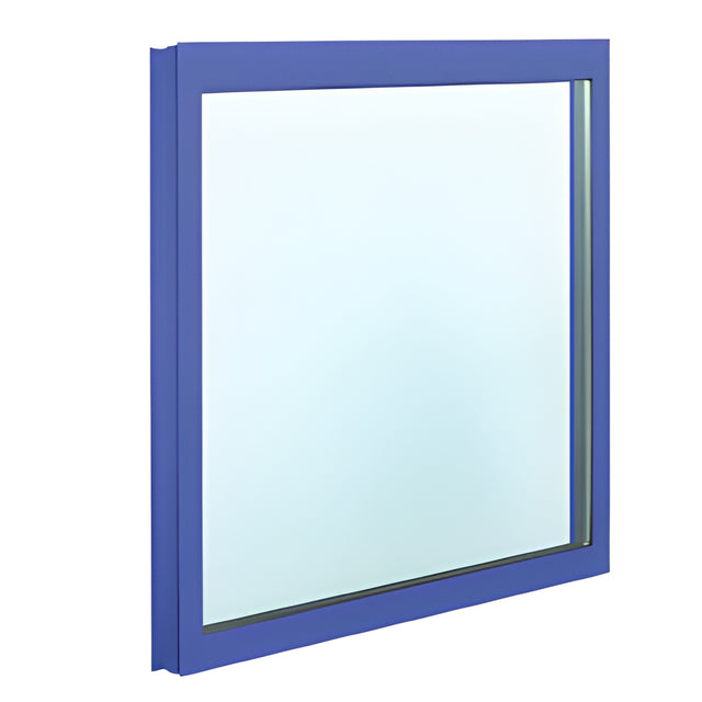 CRL-U.S. Aluminum Clear Anodized 7400 Series Fixed Window for 1" Glazing