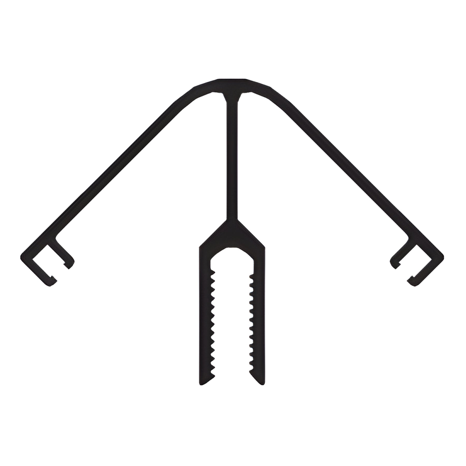 CRL-U.S. Aluminum Clear Anodized 90º Division Bar Face - 24'-2"