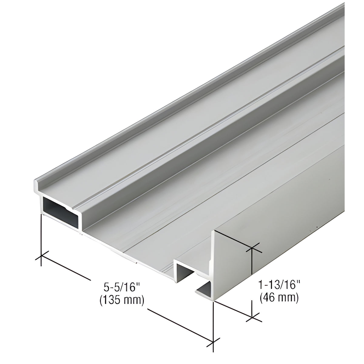 CRL-U.S. Aluminum Clear Anodized Class 1 Subsill - 24'-2"