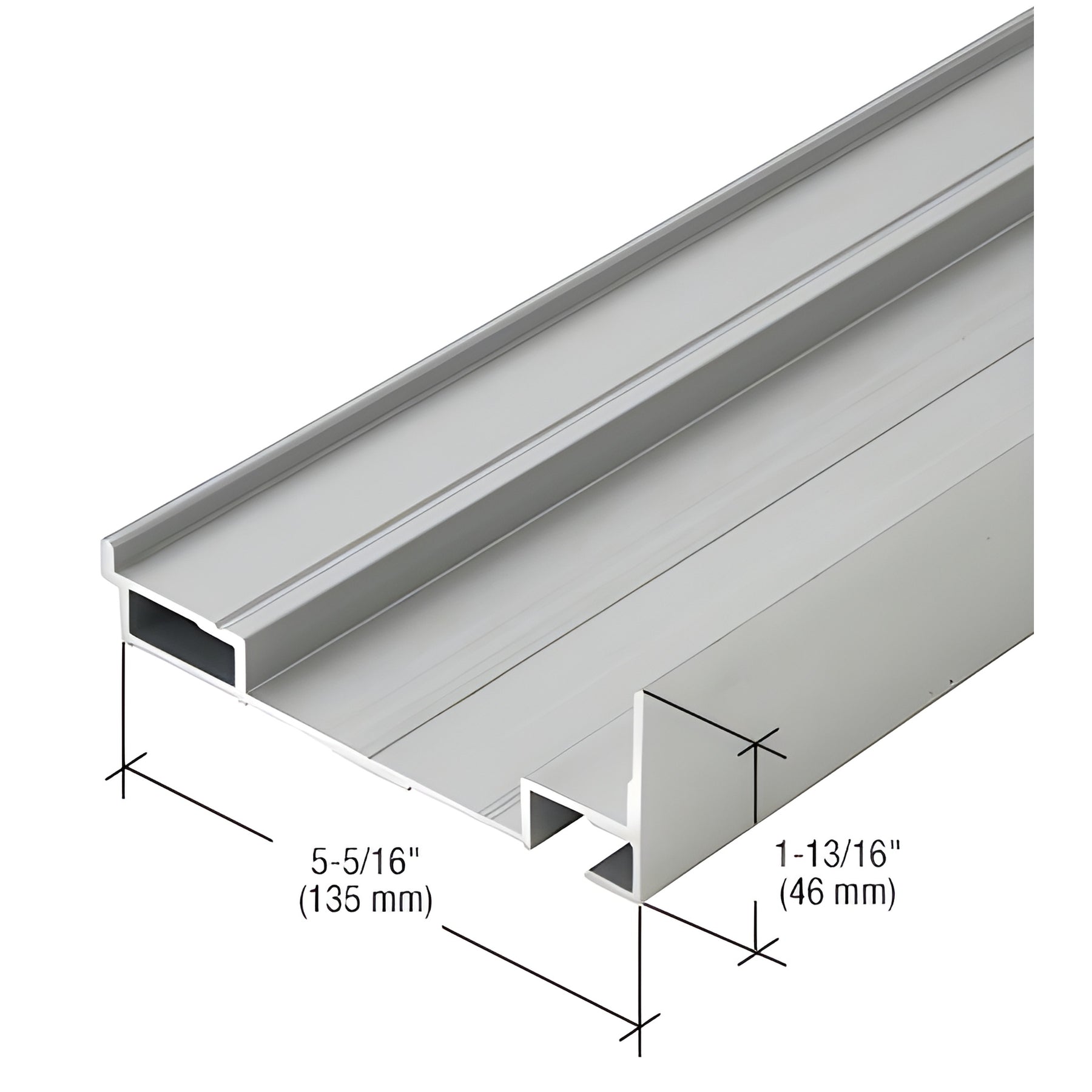 CRL-U.S. Aluminum Clear Anodized Class 1 Subsill - 24'-2"