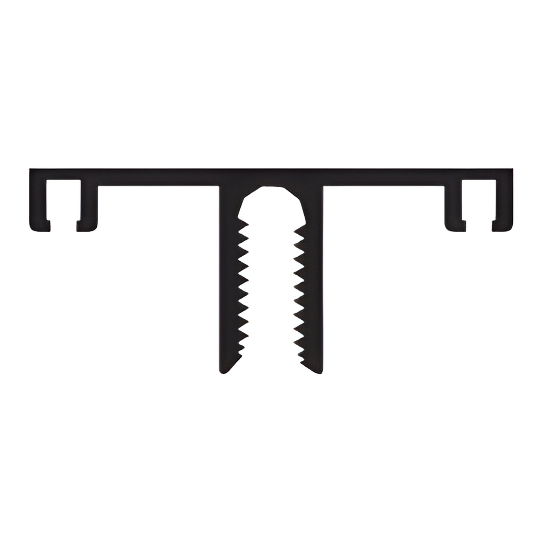 CRL-U.S. Aluminum Clear Anodized D-Bar Face - 24'-2"