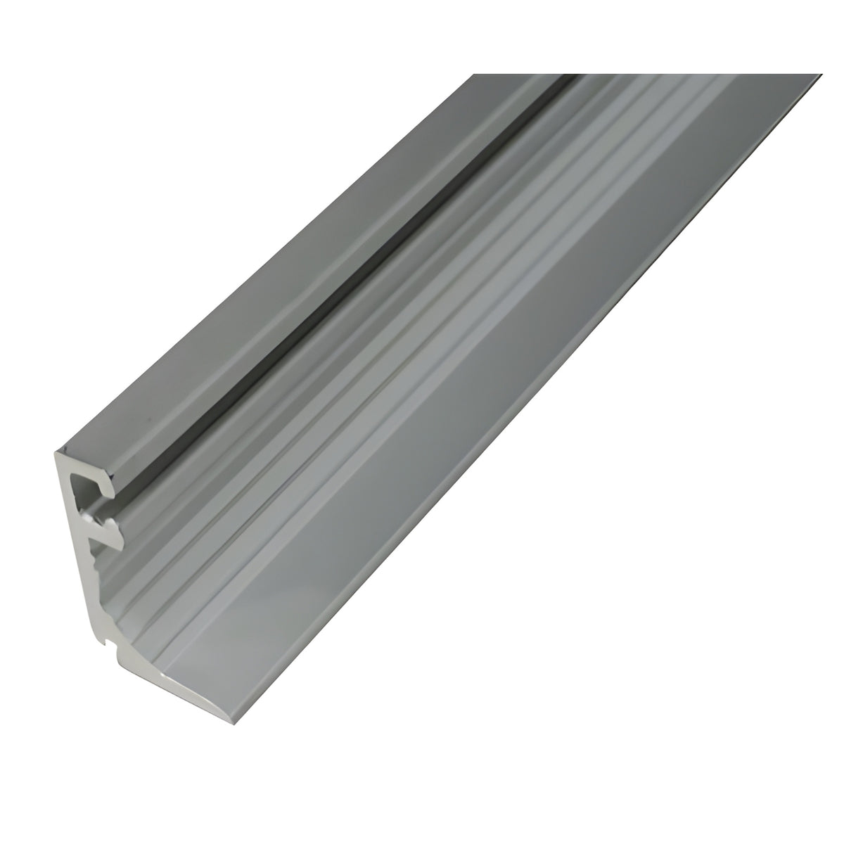CRL-U.S. Aluminum Clear Anodized Door Glass Stop for 1" Glass - 24'-2"