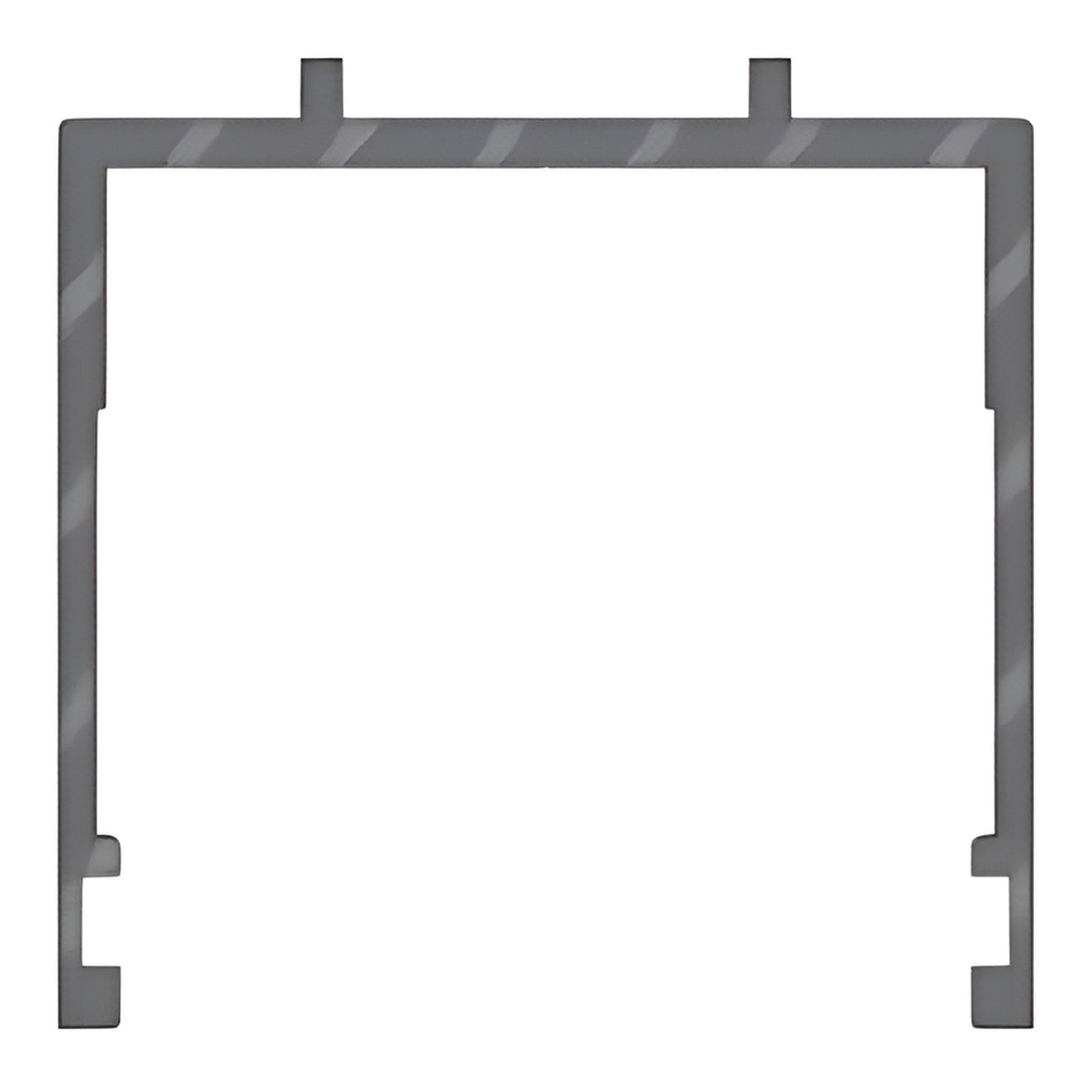 CRL-U.S. Aluminum Clear Anodized Header Channel - 24'-2"