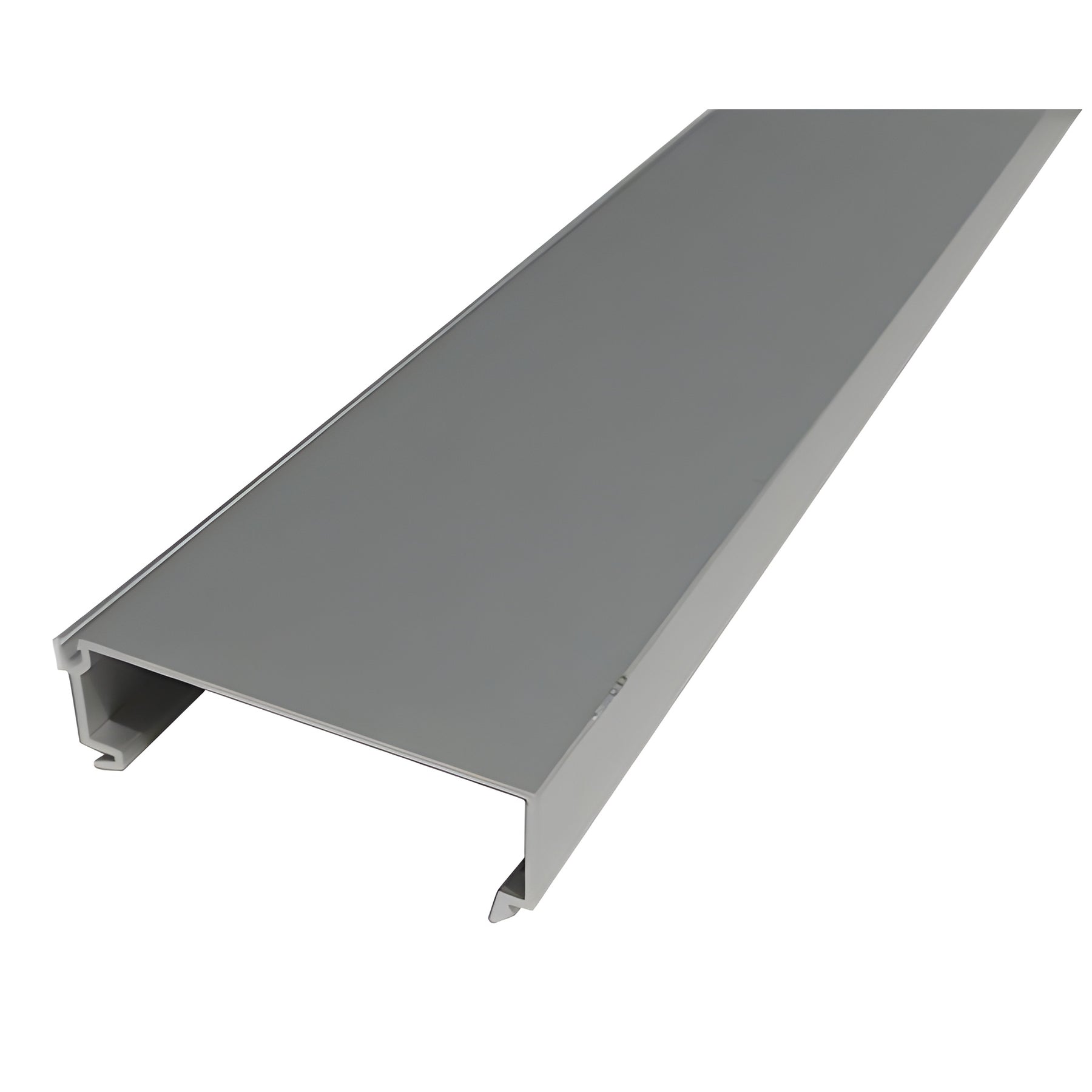 CRL-U.S. Aluminum Clear Anodized Interior Glass Stop - 24'-2"