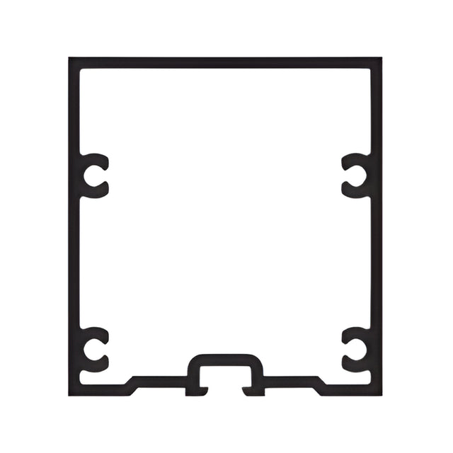 CRL-U.S. Aluminum Clear Anodized Structural Silicone Glazed Vertical Mullion for 4-1/2" System - 24'-2"