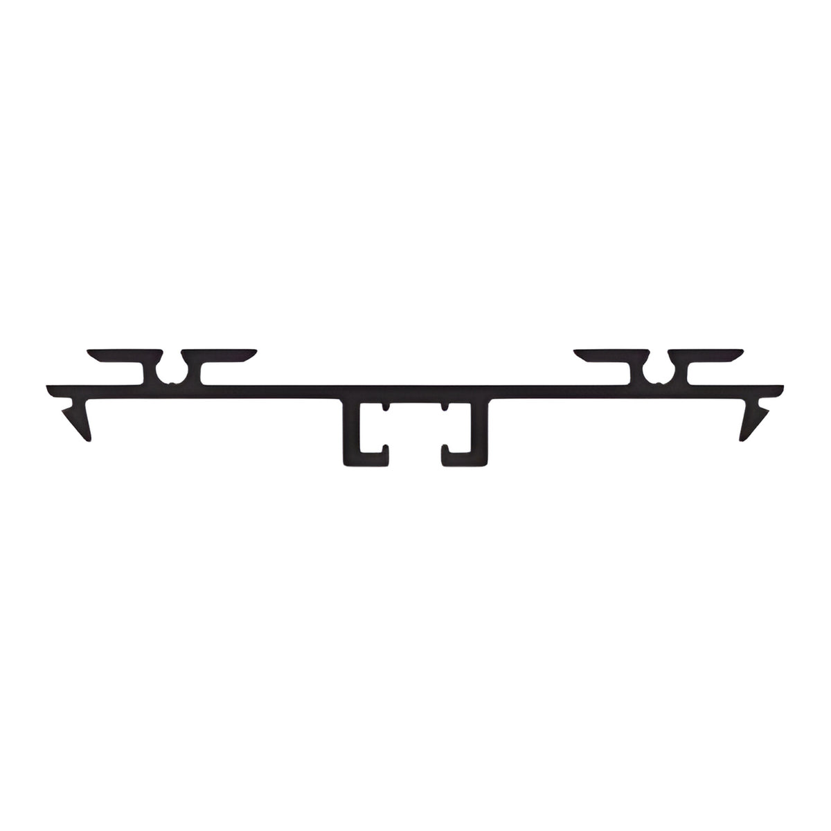 CRL-U.S. Aluminum Clear Anodized Thermally Broken Flat Insert for Brake Metal - 24'-2"