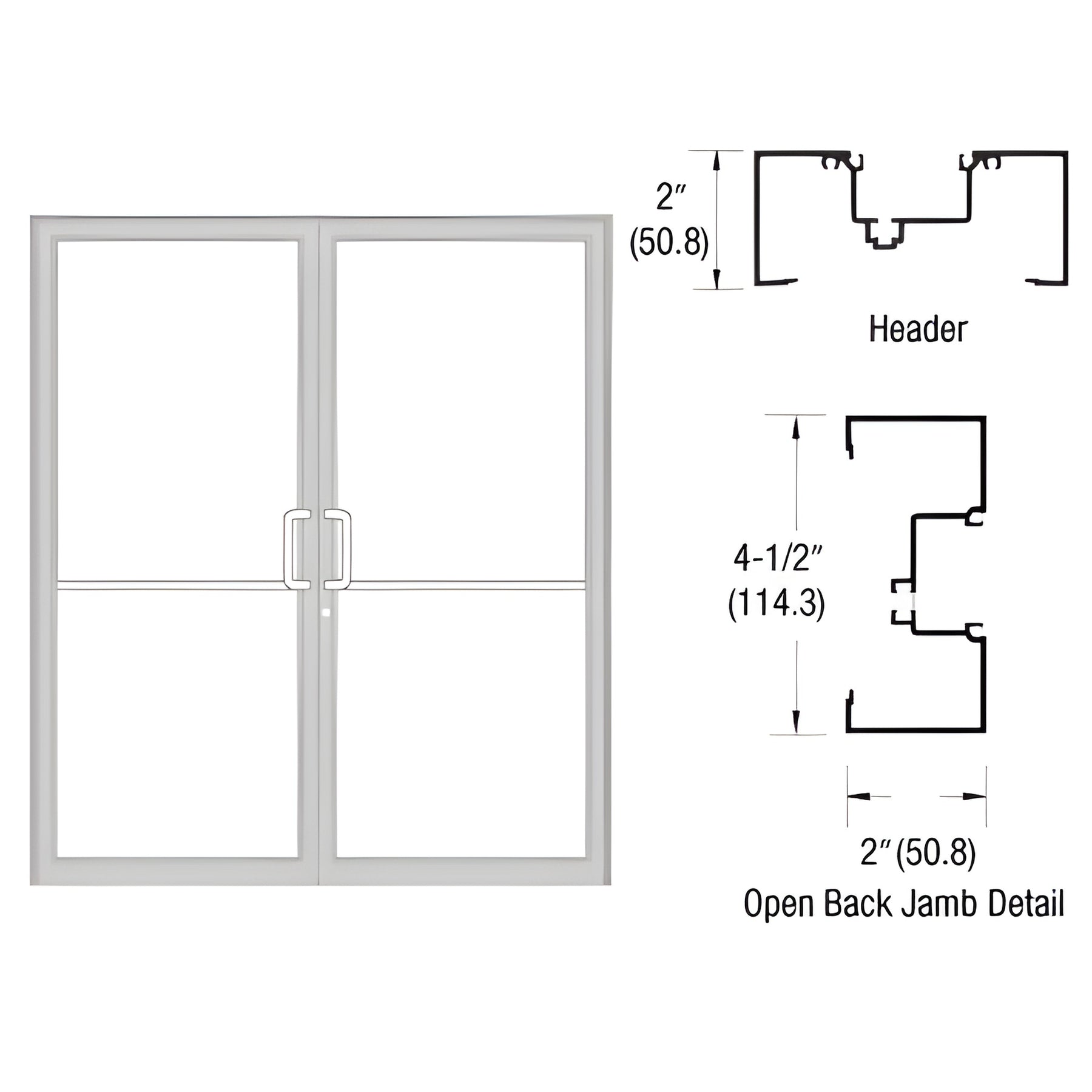 CRL-U.S. Aluminum Clear AnodizedClear Anodized Class 1