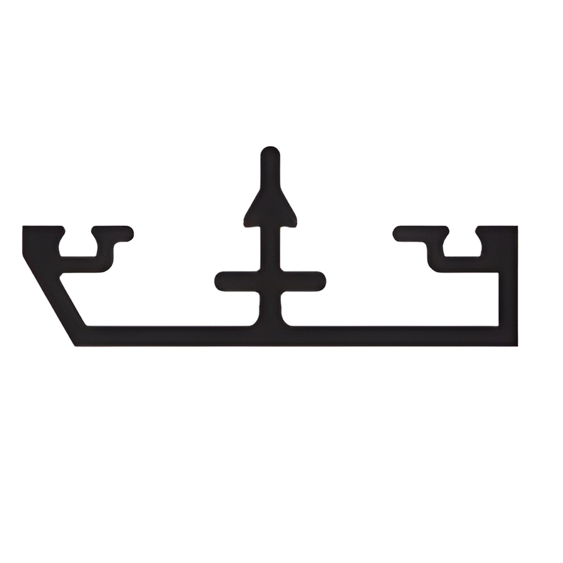 CRL-U.S. Aluminum Custom KYNAR® Paint Horizontal Face Cap - 24'-2"