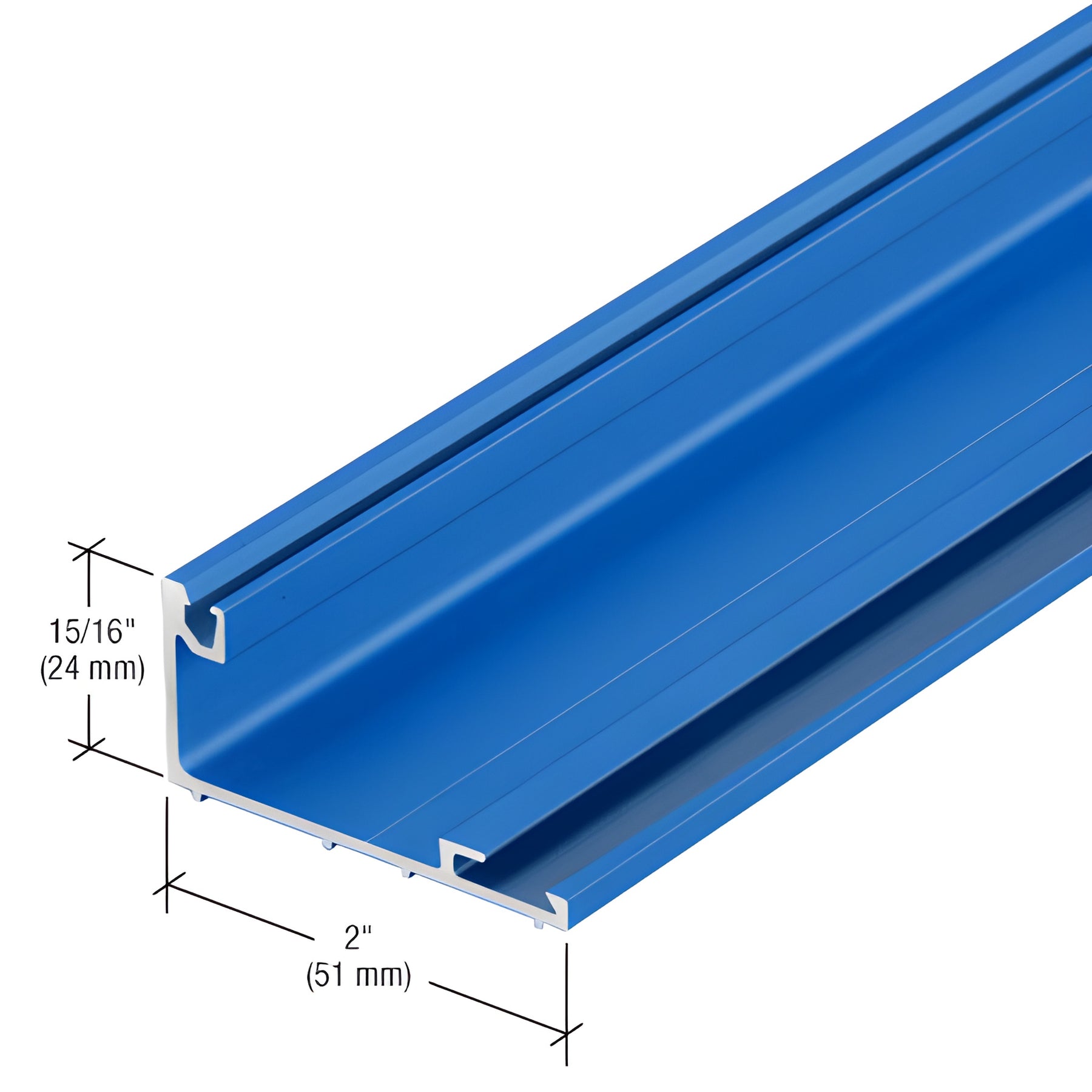 CRL-U.S. Aluminum Custom KYNAR® Paint Sash Gutter - 24'-2"
