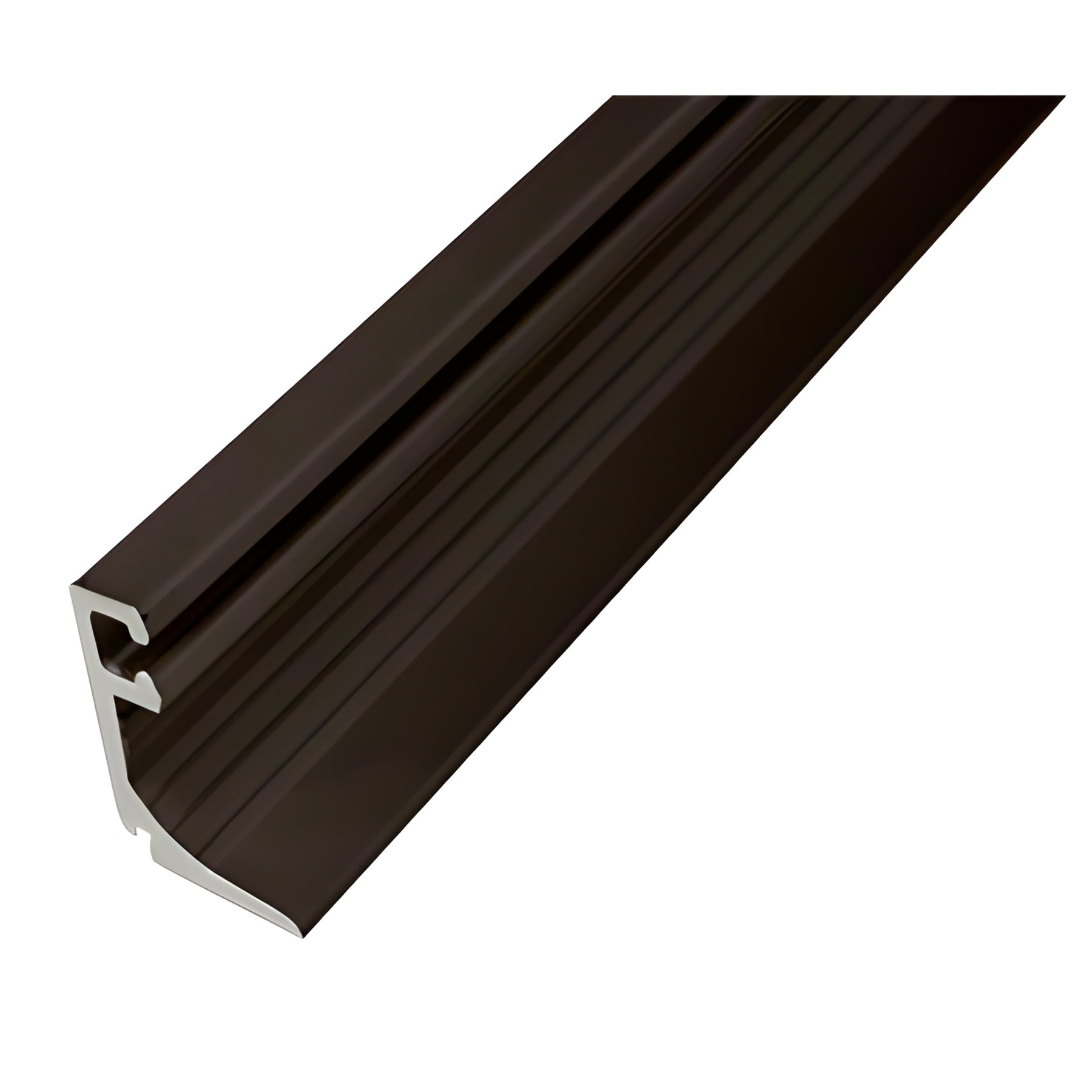CRL-U.S. Aluminum Door Glass Stop for 1" Glass, Dark Bronze Anodized - 24'-2"