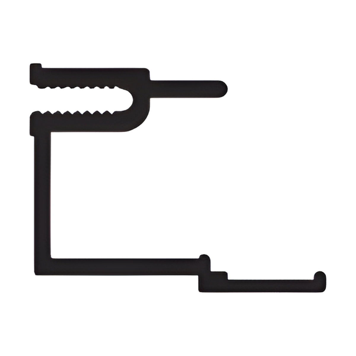 CRL-U.S. Aluminum Door Jamb Adaptor for 1" Glass, Clear Anodized Class 1 - 24'-2"