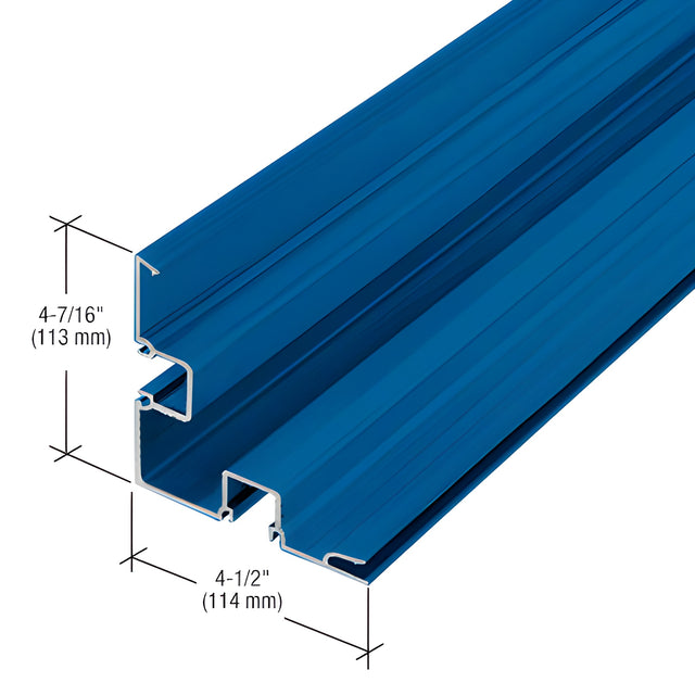 CRL-U.S. Aluminum Double Pocket Corner Post Half Section, Custom Paint - 24'-2"