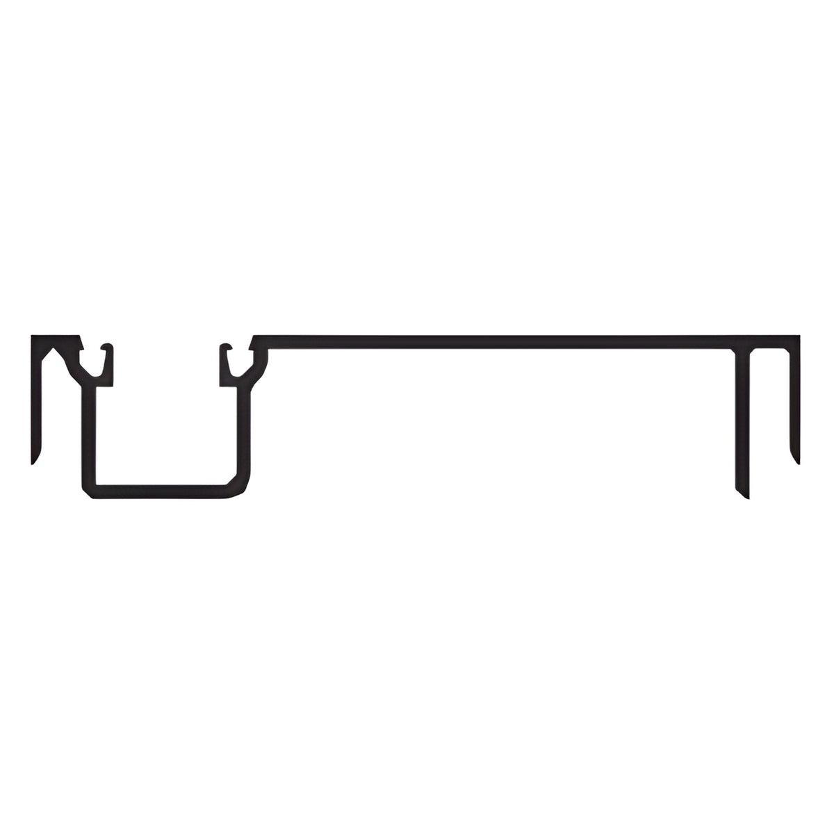 CRL-U.S. Aluminum Female Expansion Mullion, Bronze Black Anodized - 24'-2"