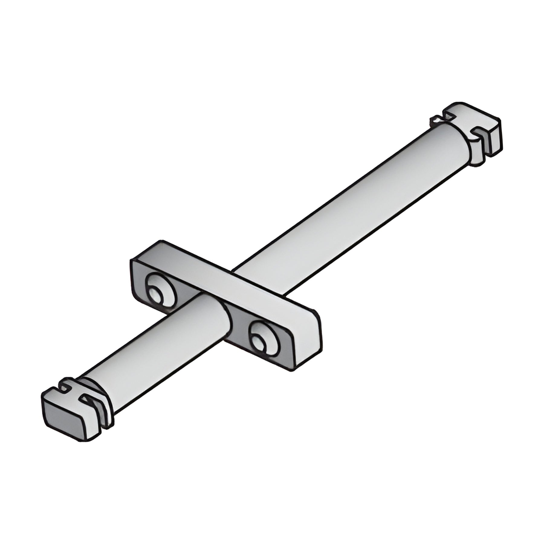 CRL-U.S. Aluminum HP3253SG Series Temporary Glass Retainer for 2" Glazing