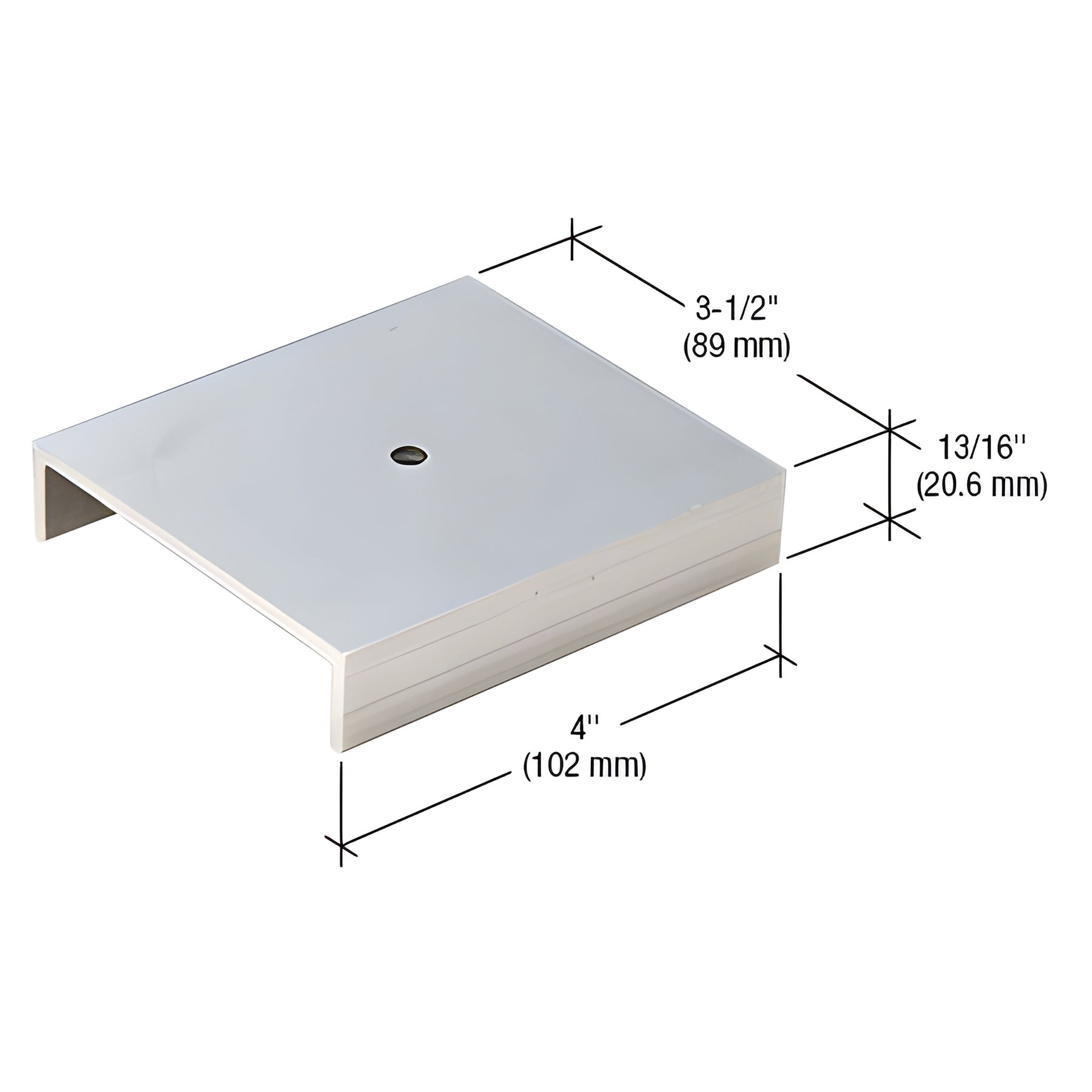 CRL-U.S. Aluminum Head Anchor for FF673, FT673, FF773, and FT773- 30/Pk