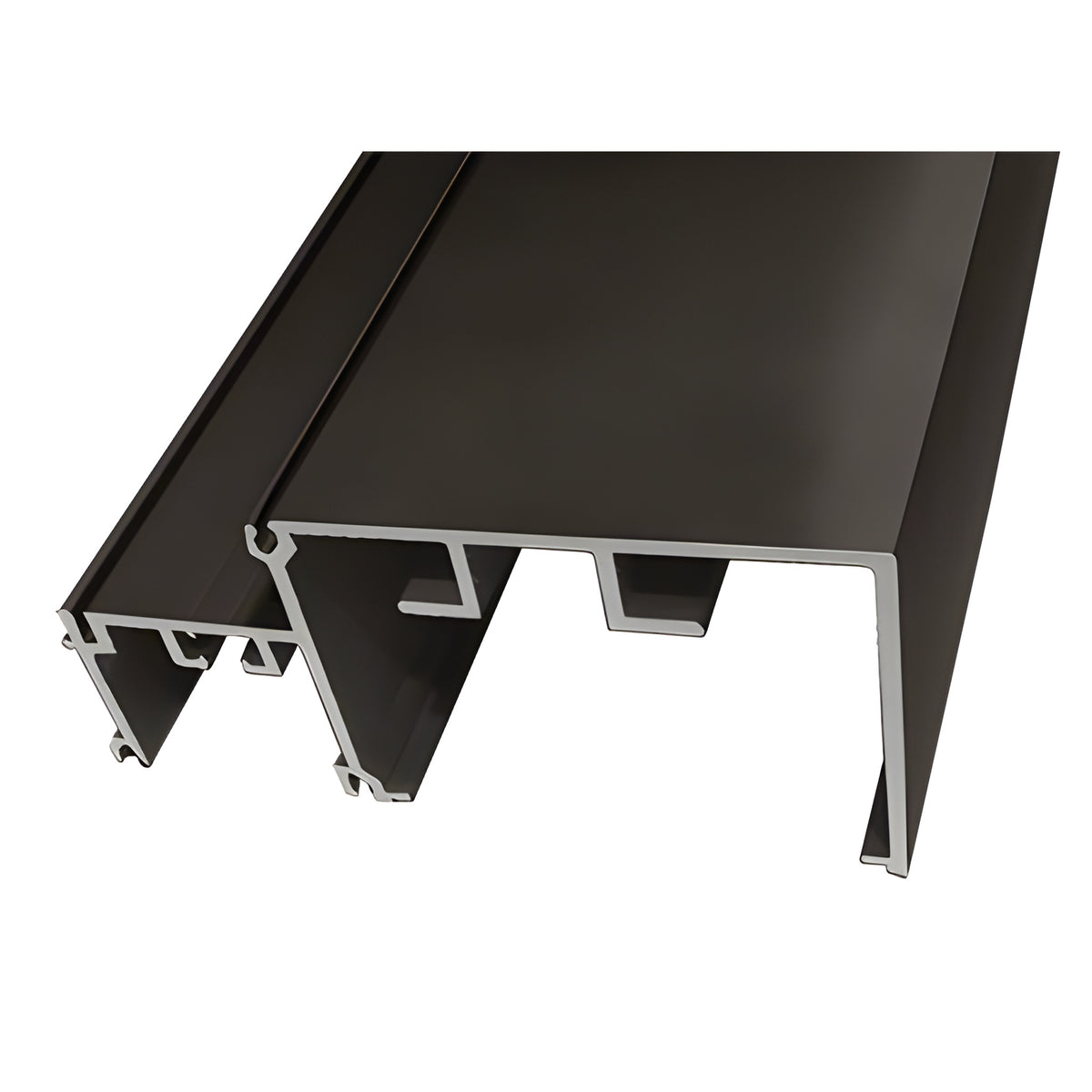 CRL-U.S. Aluminum Horizontal - 24'-2", Dark Bronze/Black Anodized Class 1