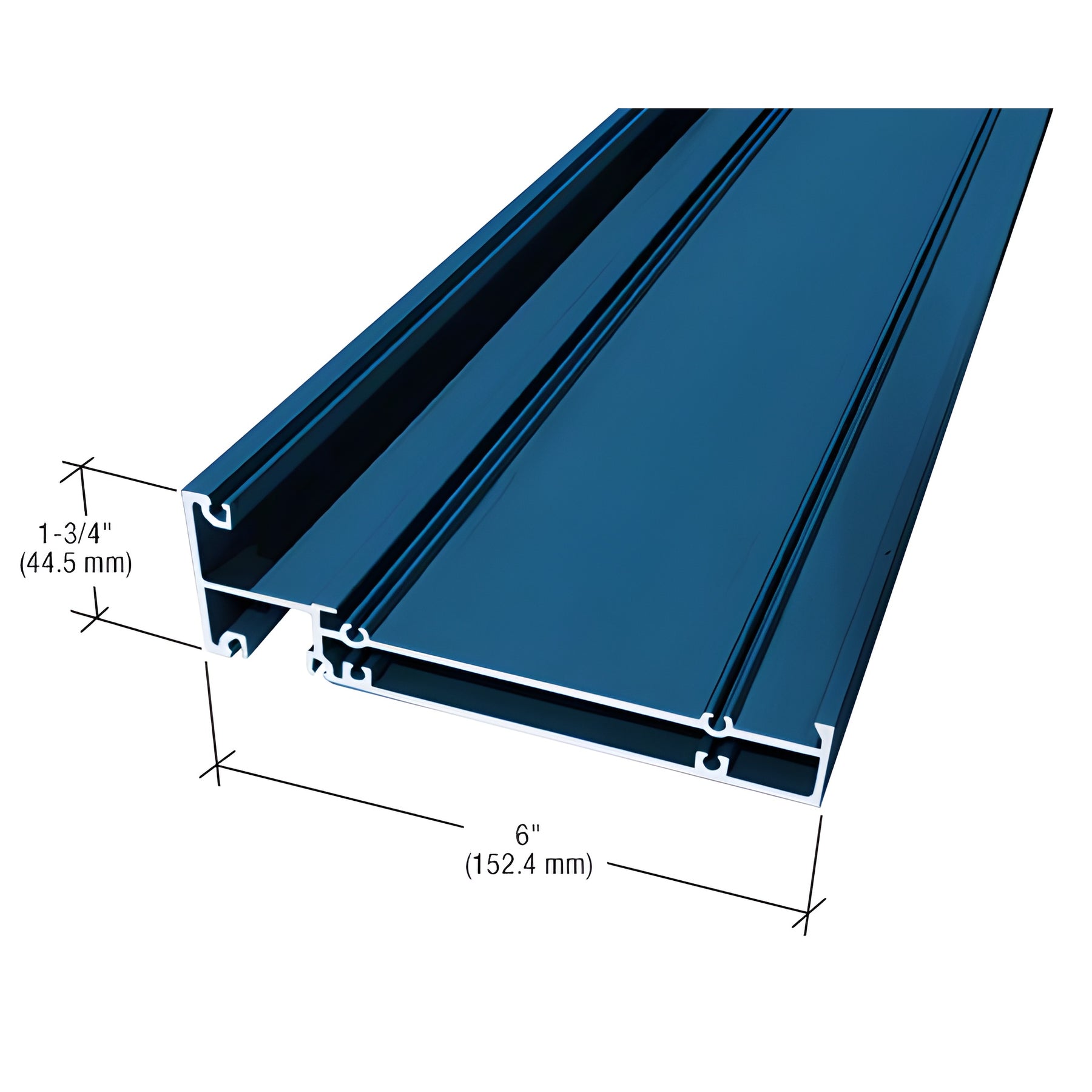 CRL-U.S. Aluminum Intermediate Horizontal, Custom Paint- 24'-2"