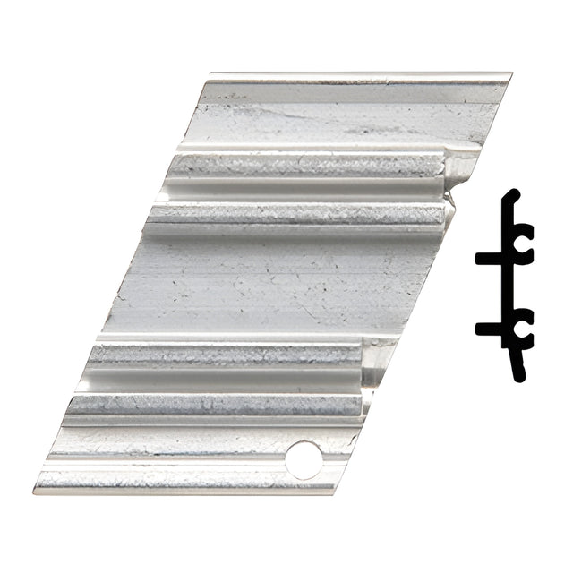 CRL-U.S. Aluminum Left Hand Anchor Clip, 135º, Outside Corner, 4/Pk