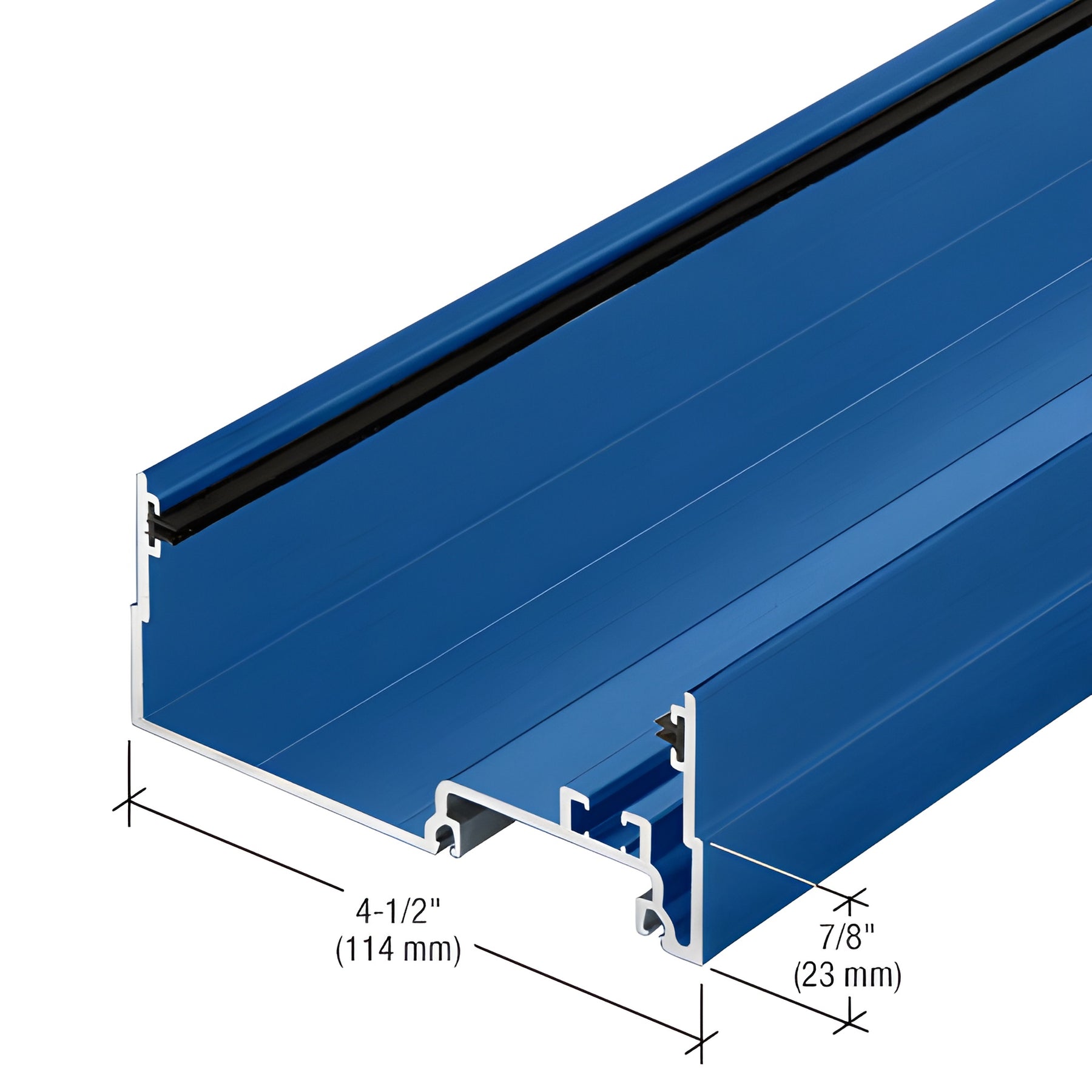 CRL-U.S. Aluminum Male Expansion Mullion, Custom Paint - 24'-2"