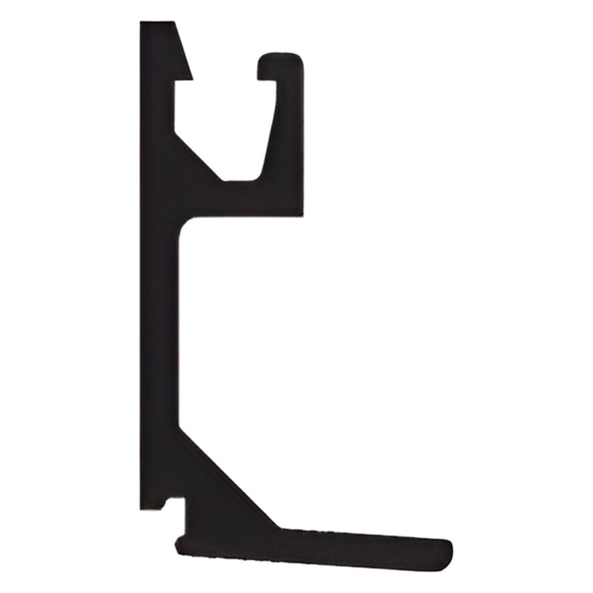 CRL-U.S. Aluminum Mid-Rail Thermal Door Glass Stop, Dark Bronze Anodized, 21'-2"