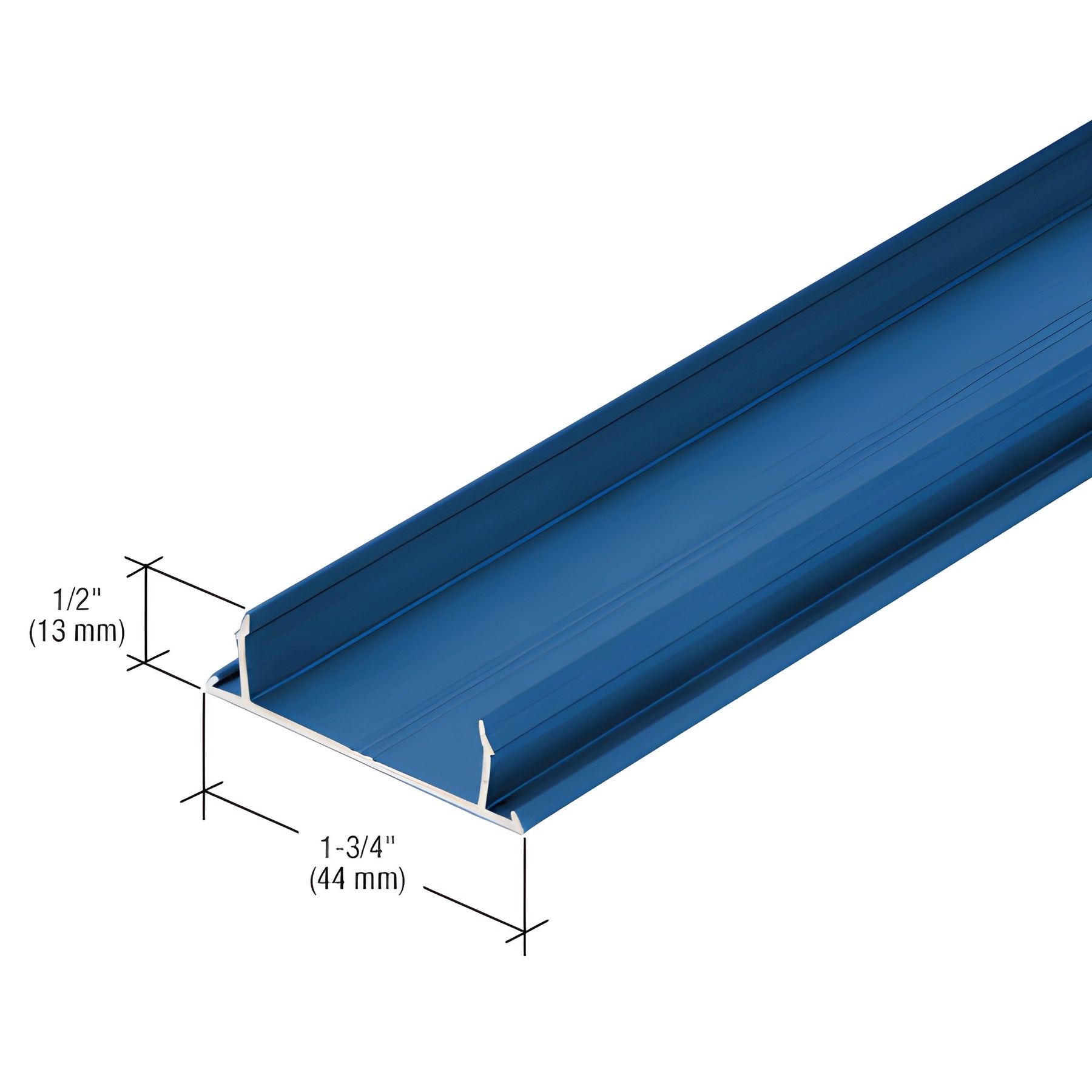 CRL-U.S. Aluminum Narrow Stile Flat Pocket Insert, Custom Paint - 21'-2"