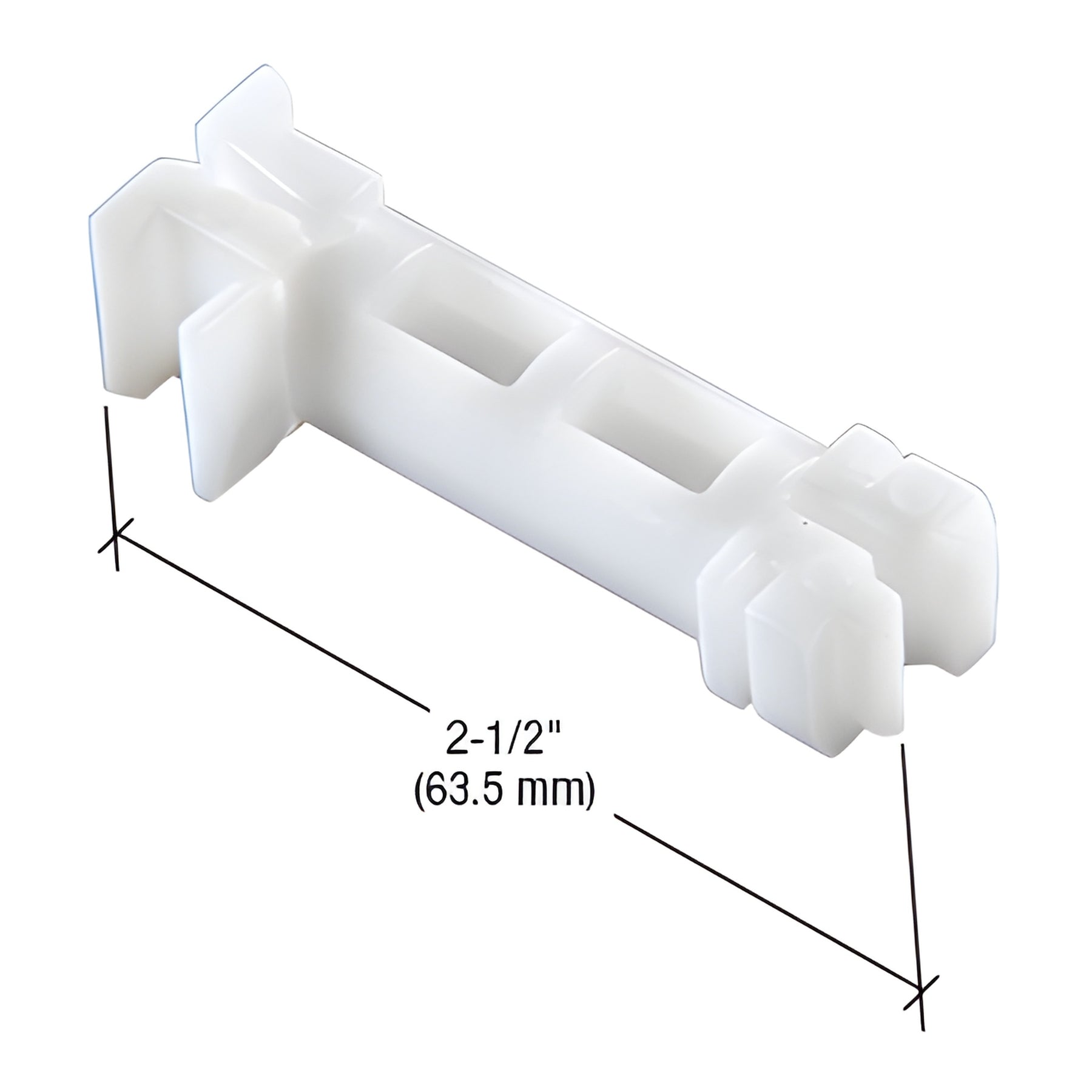 CRL-U.S. Aluminum Nylon Assembly Clip for 1" Glazing- 200/Pk