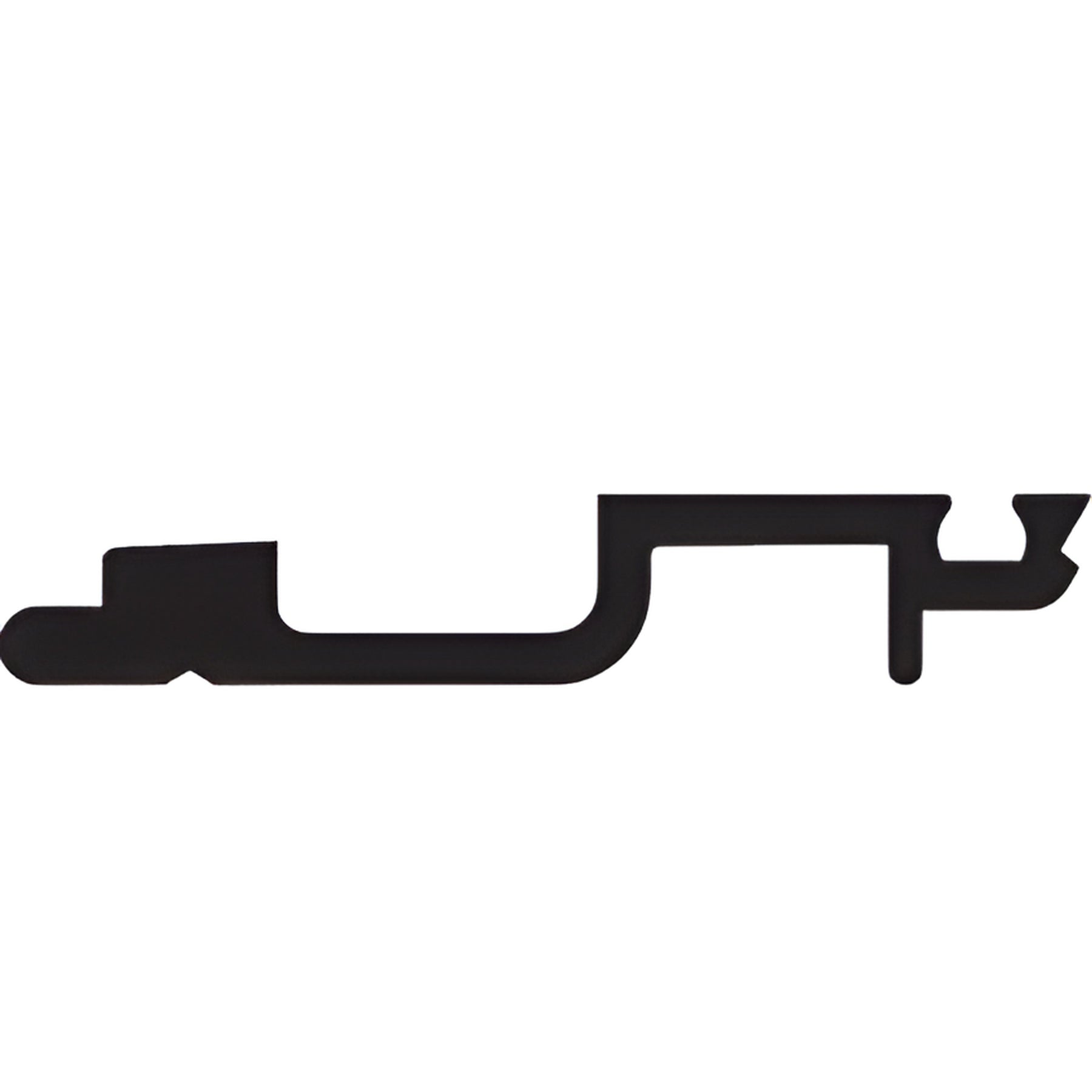 CRL-U.S. Aluminum Reglaze Adaptor Used for Exterior Replacement Glazing, Dark Bronze/Black Anodized Class 1 - 24'-2"