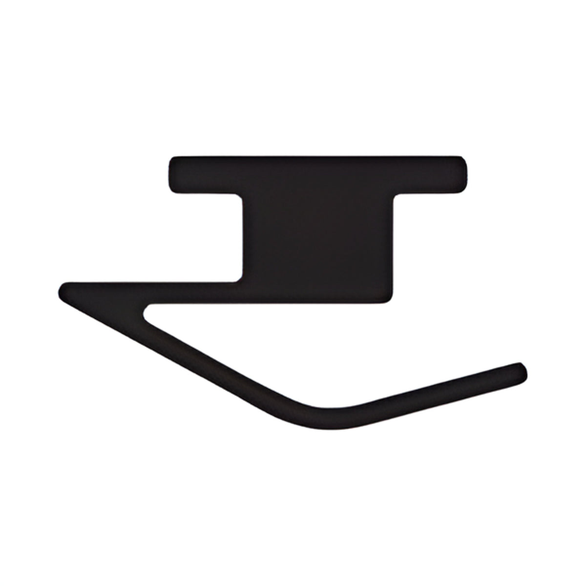 CRL-U.S. Aluminum Rigid PVC Door Header Seal- 144"