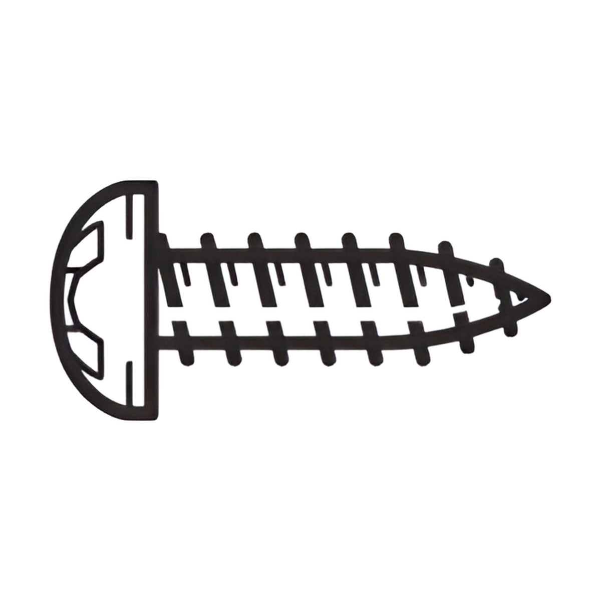CRL-U.S. Aluminum Screw for SL404 Splice #8 x 3/8" PHSMS- 100/Pk