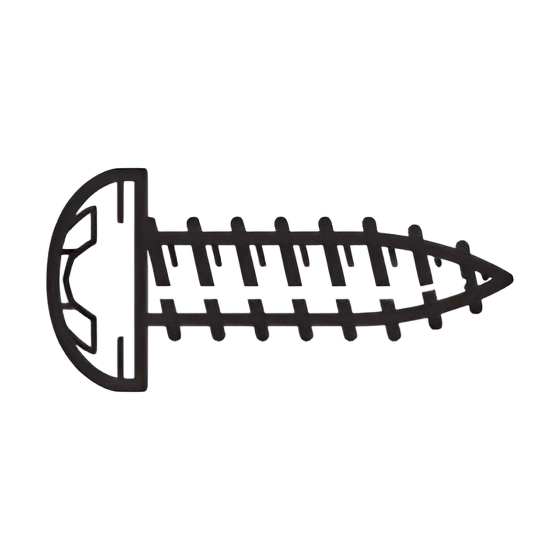 CRL-U.S. Aluminum Screw for SL404 Splice #8 x 3/8" PHSMS- 100/Pk