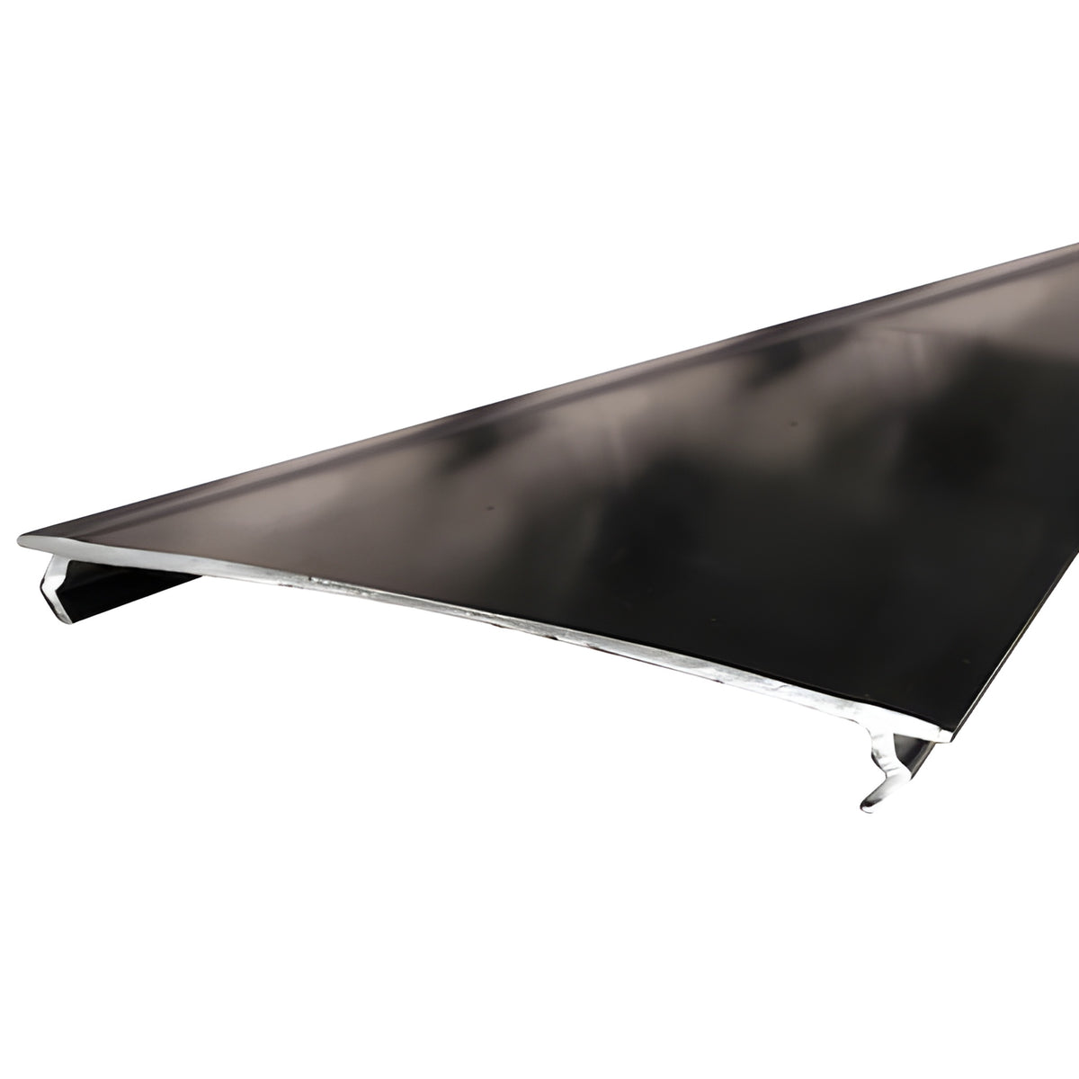 CRL-U.S. Aluminum Series 45X Black Vinyl Pocket Filler 12'0"