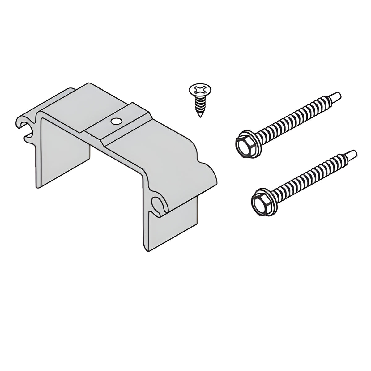 CRL - U.S. Aluminum Series 45X Shear Block for Head Assembly - 20/Pk